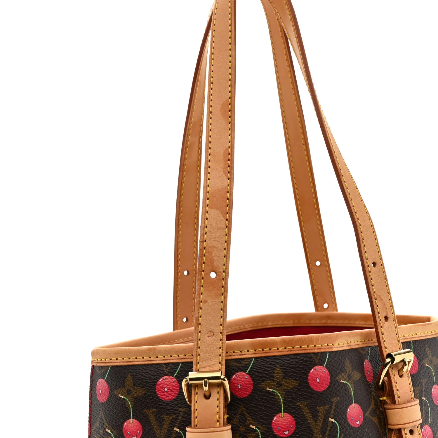 Monogram Cerises Bucket Bag - Image 13