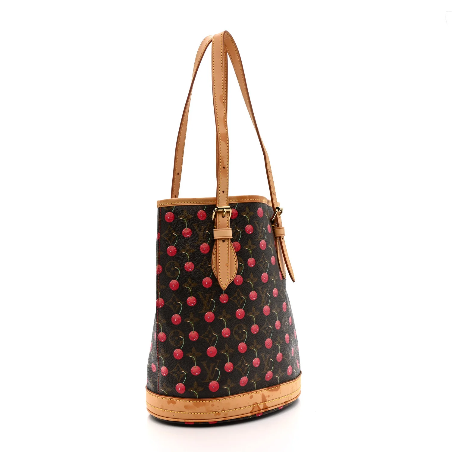 Monogram Cerises Bucket Bag - Image 3