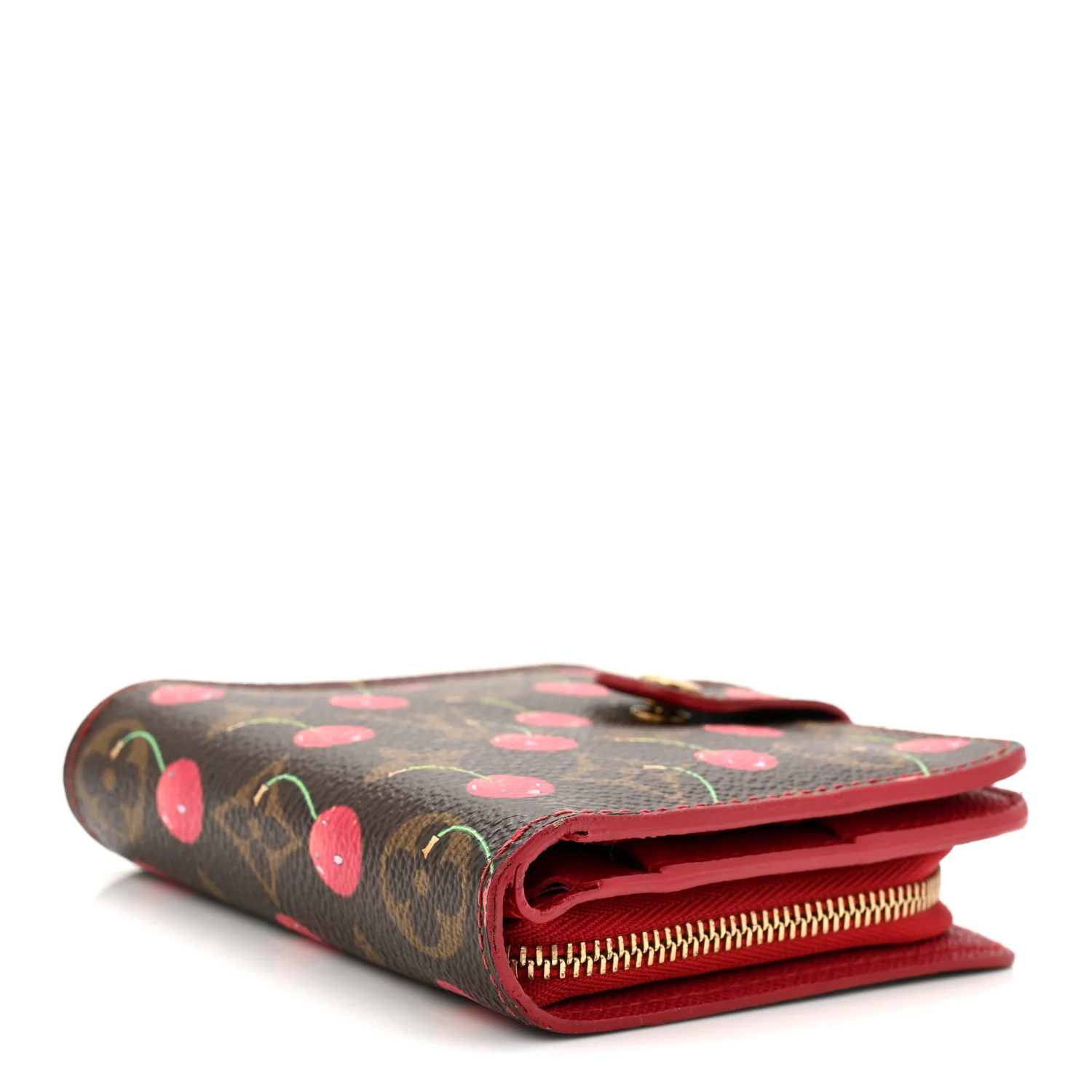 Monogram Cerises Compact Zippe Wallet - Image 4