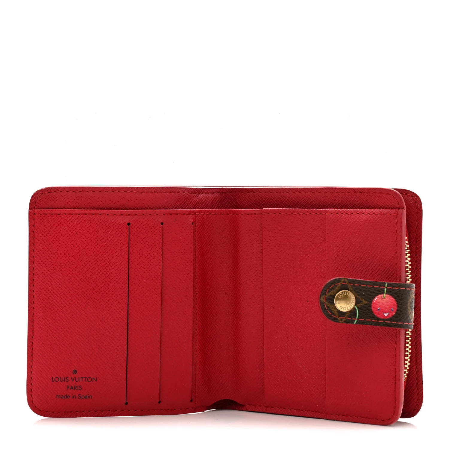 Monogram Cerises Compact Zippe Wallet - Image 5
