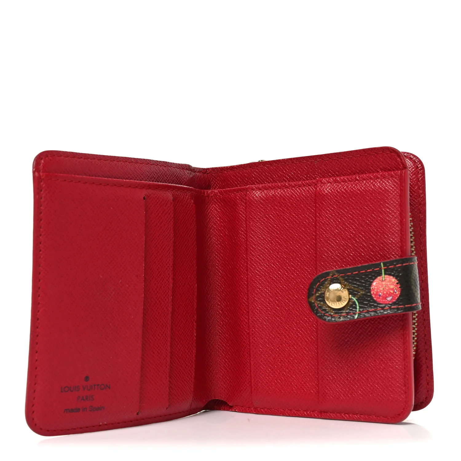 Monogram Cerises Compact Zippe Wallet - Image 5