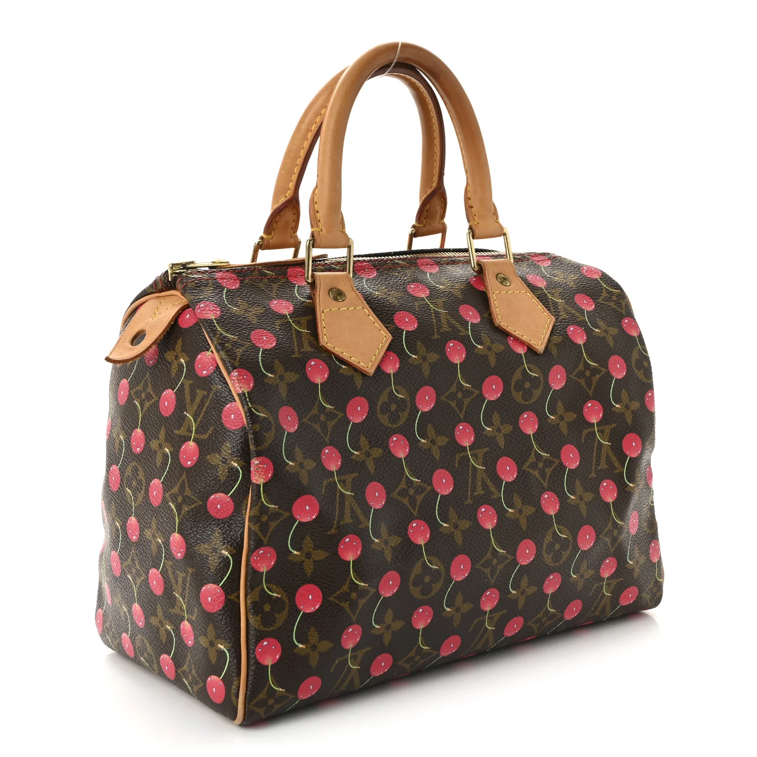 Monogram Cerises Speedy 25 - Image 3