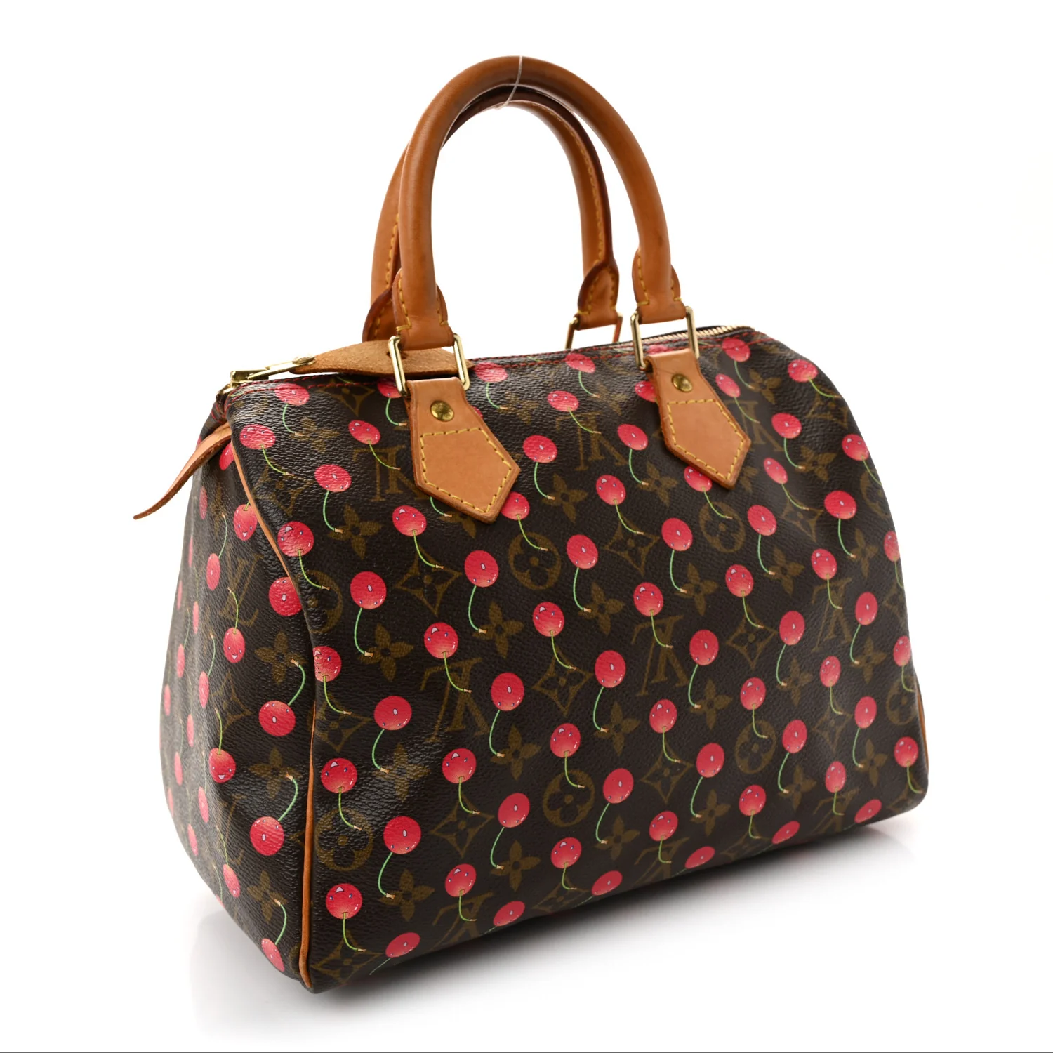 Monogram Cerises Speedy 25 - Image 3