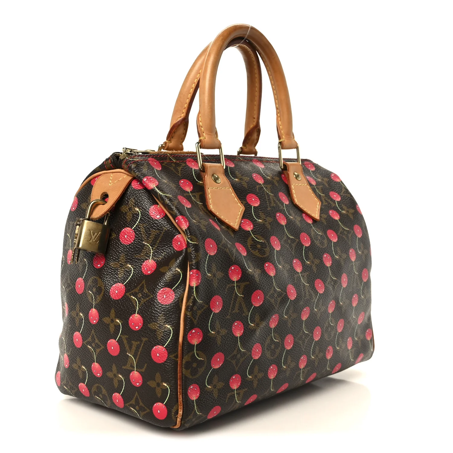 Monogram Cerises Speedy 25 - Image 3