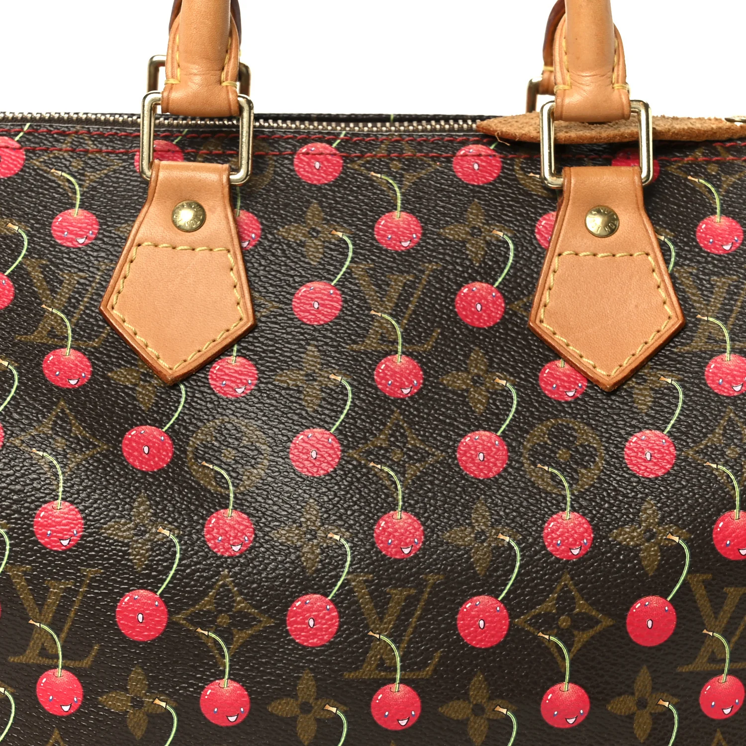 Monogram Cerises Speedy 25 - Image 8