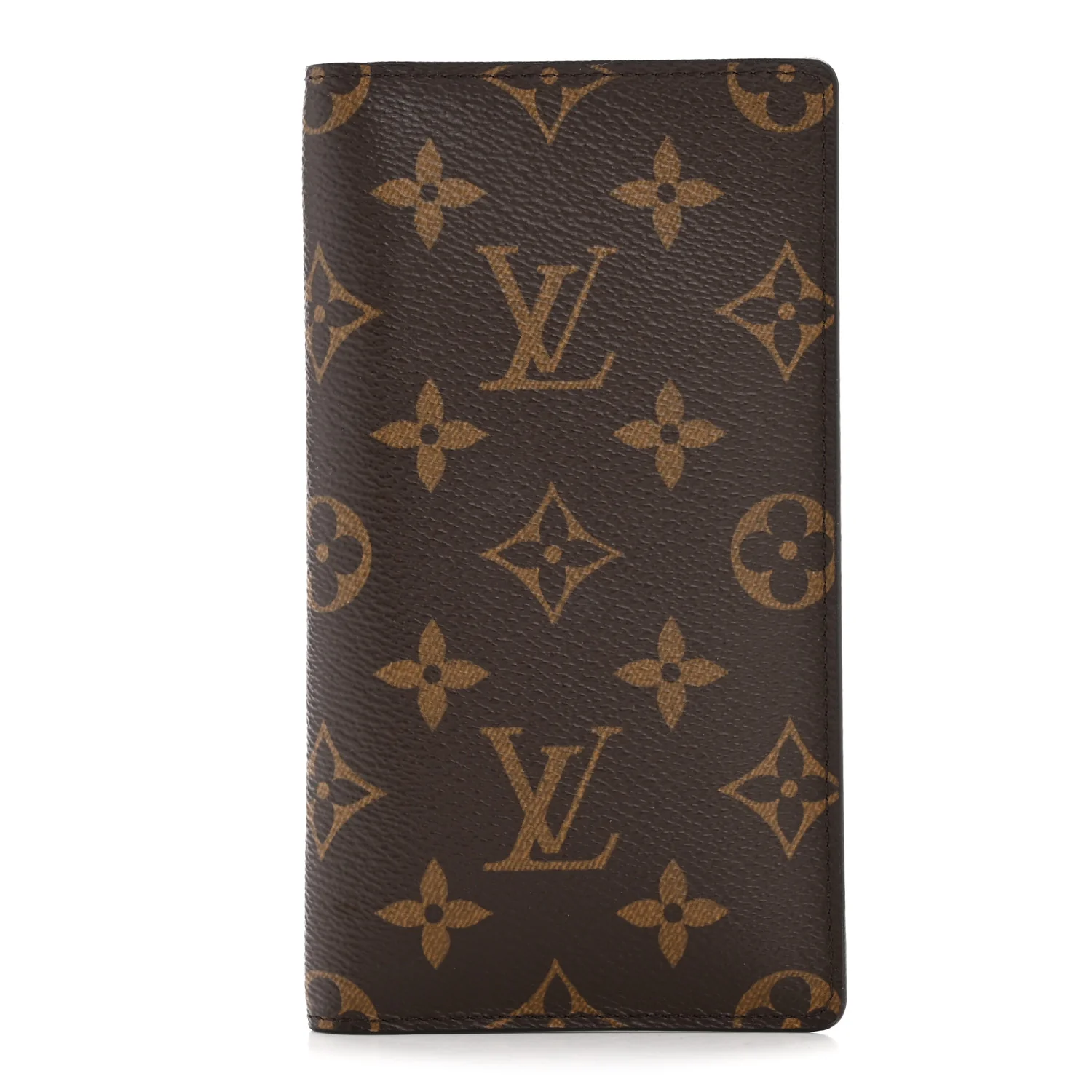 Monogram Checkbook Holder Case Wallet