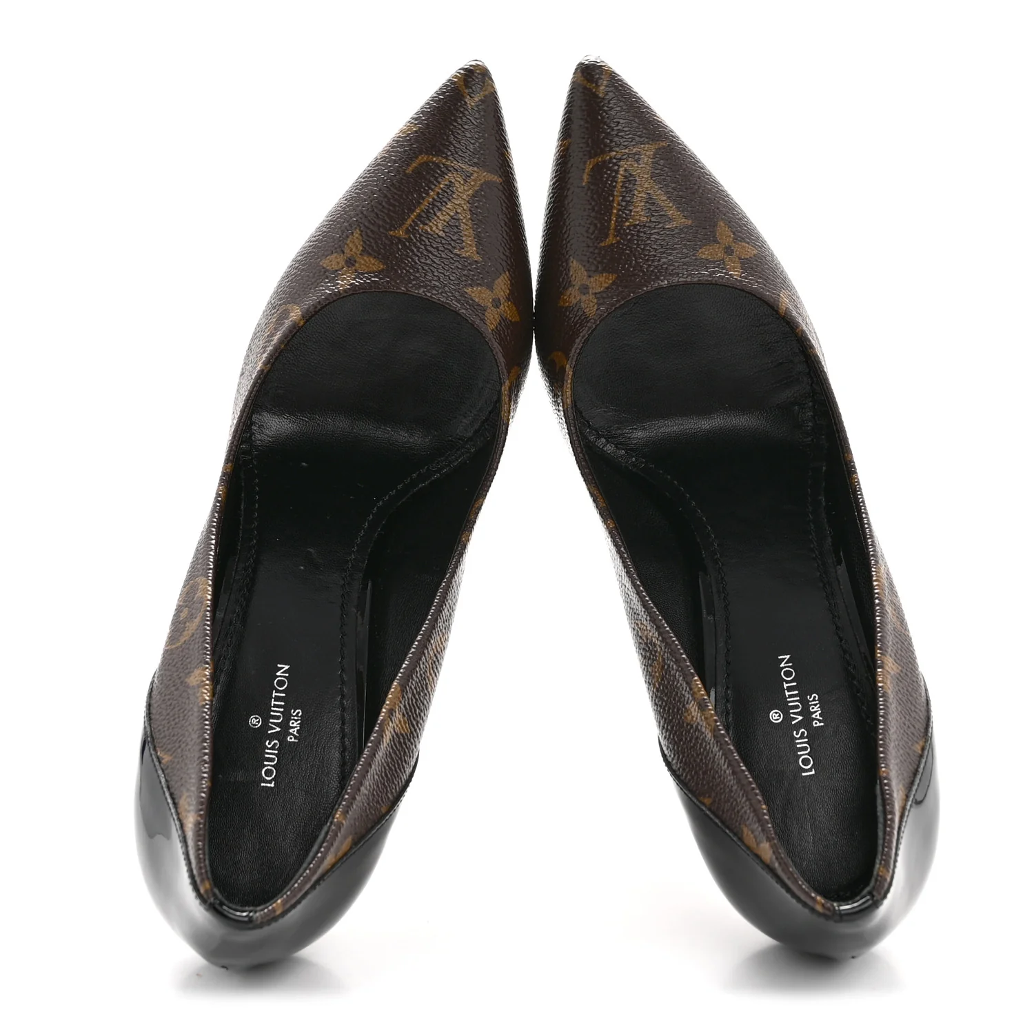 Monogram Cherie Pumps 37 Black - Image 2