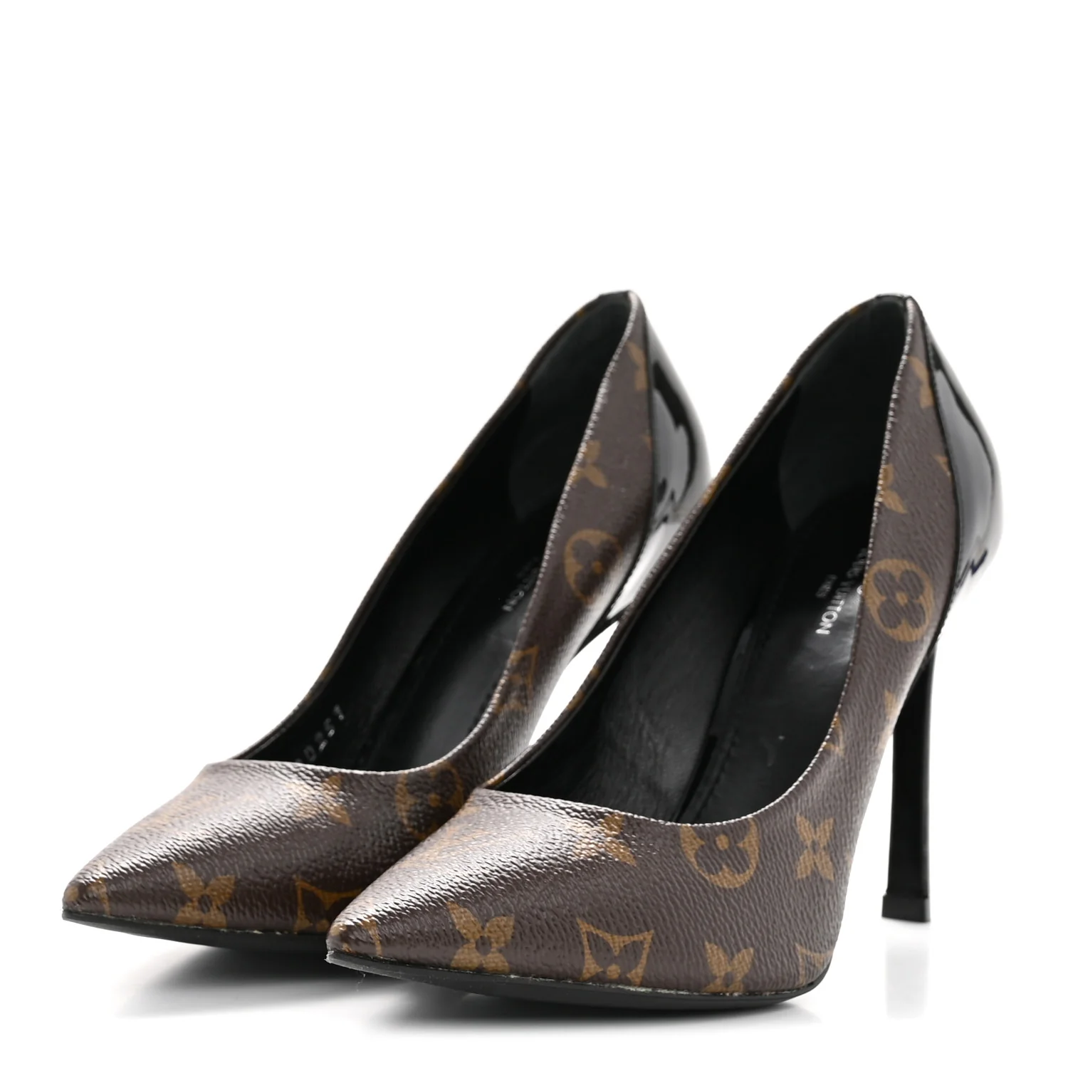 Monogram Cherie Pumps 37 Black - Image 4