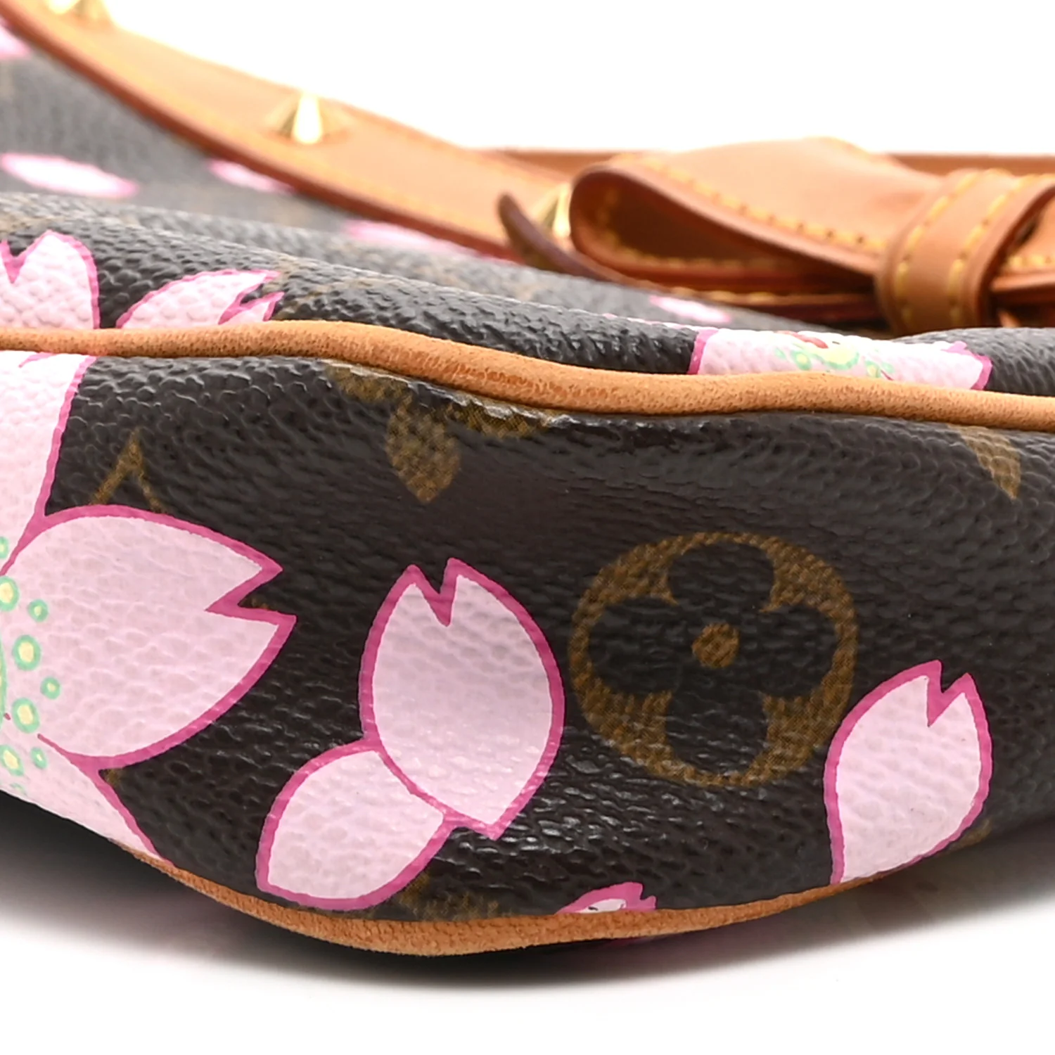 Monogram Cherry Blossom Pochette Accessories Brown - Image 10