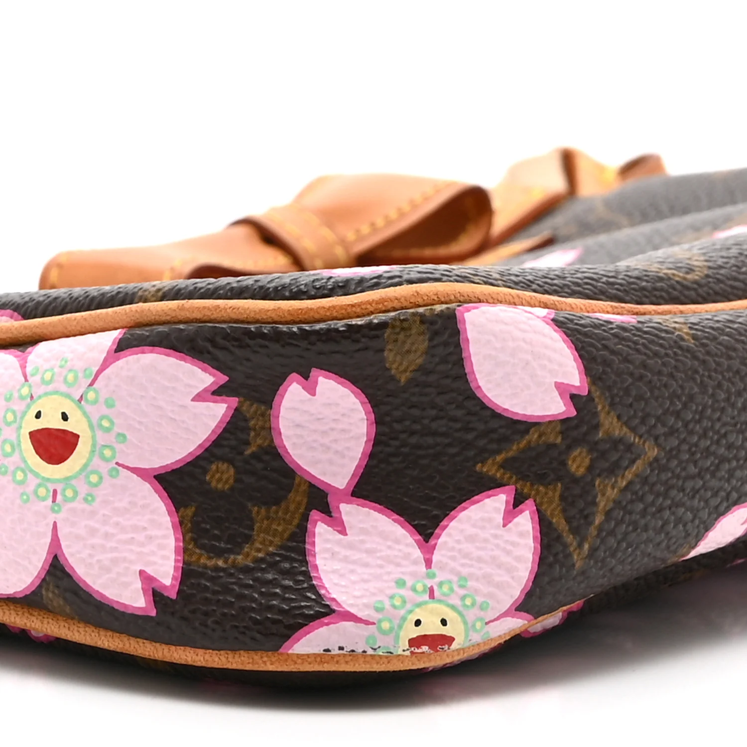 Monogram Cherry Blossom Pochette Accessories Brown - Image 9