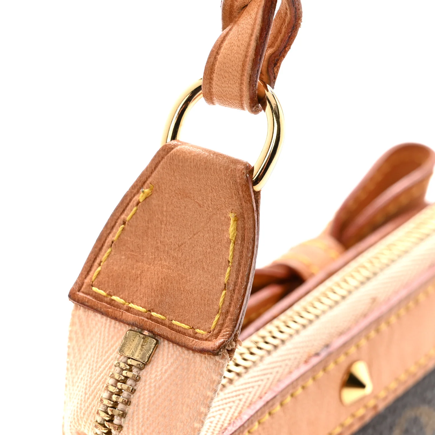 Monogram Cherry Blossom Pochette Accessories Brown - Image 11