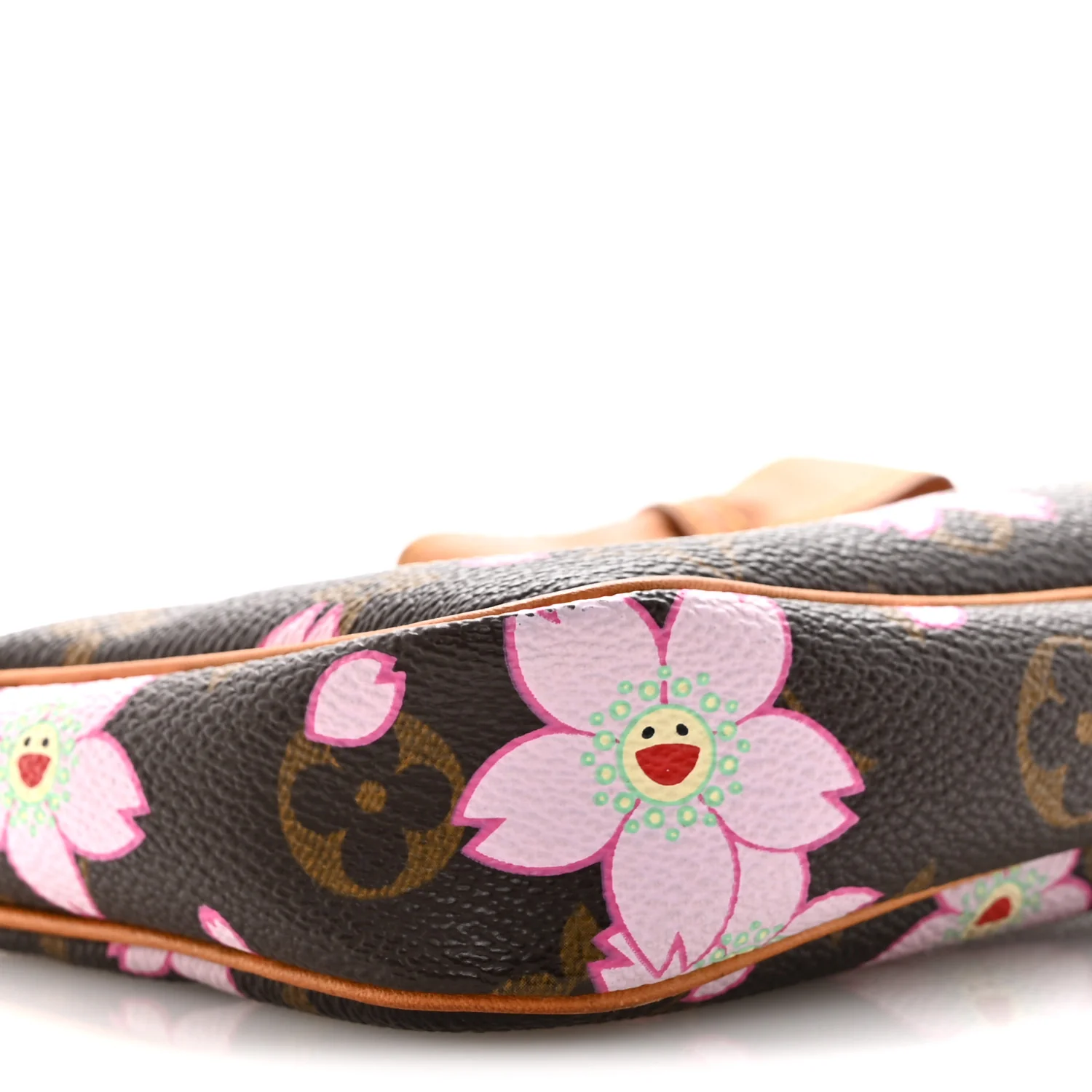 Monogram Cherry Blossom Pochette Accessories Brown - Image 9
