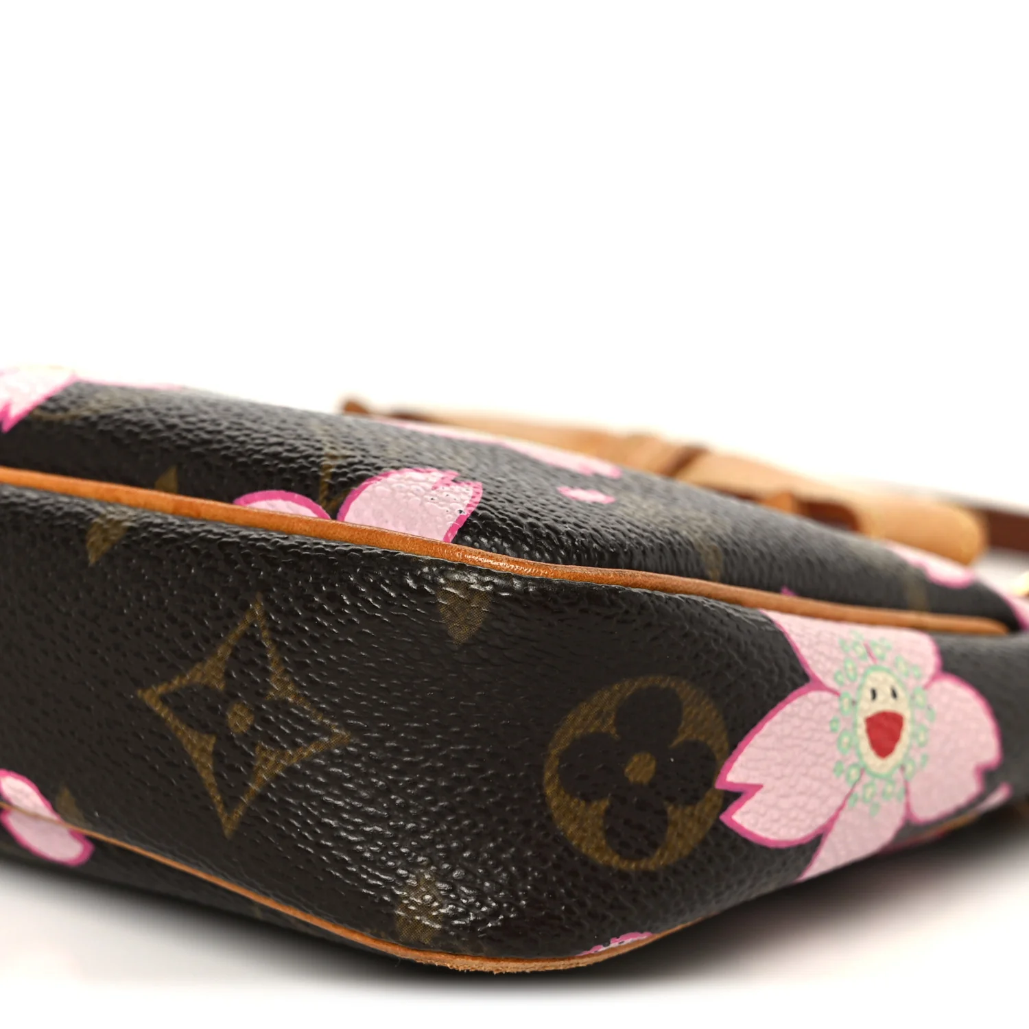 Monogram Cherry Blossom Pochette Accessories Brown - Image 10