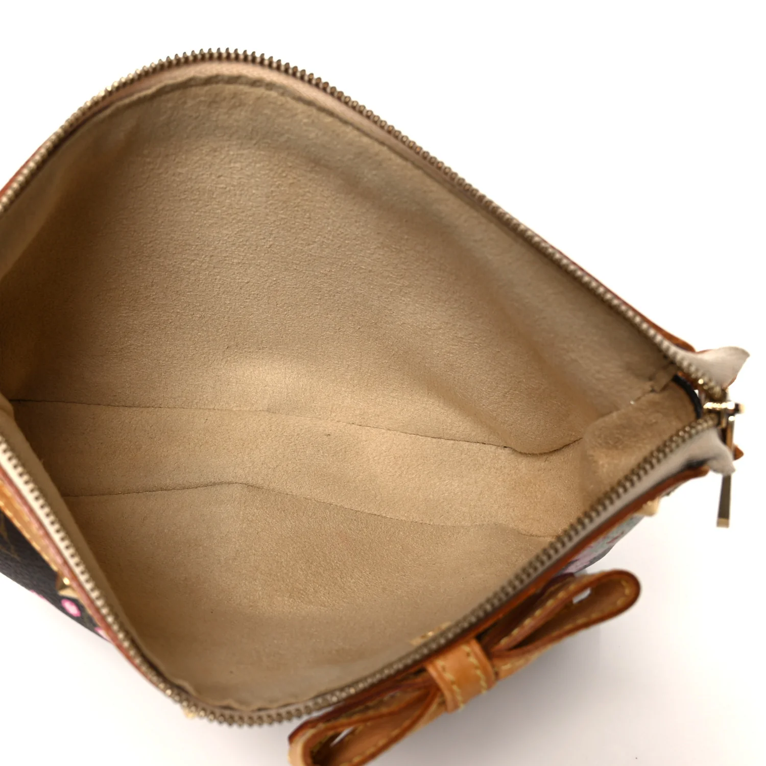 Monogram Cherry Blossom Pochette Accessories Brown - Image 5