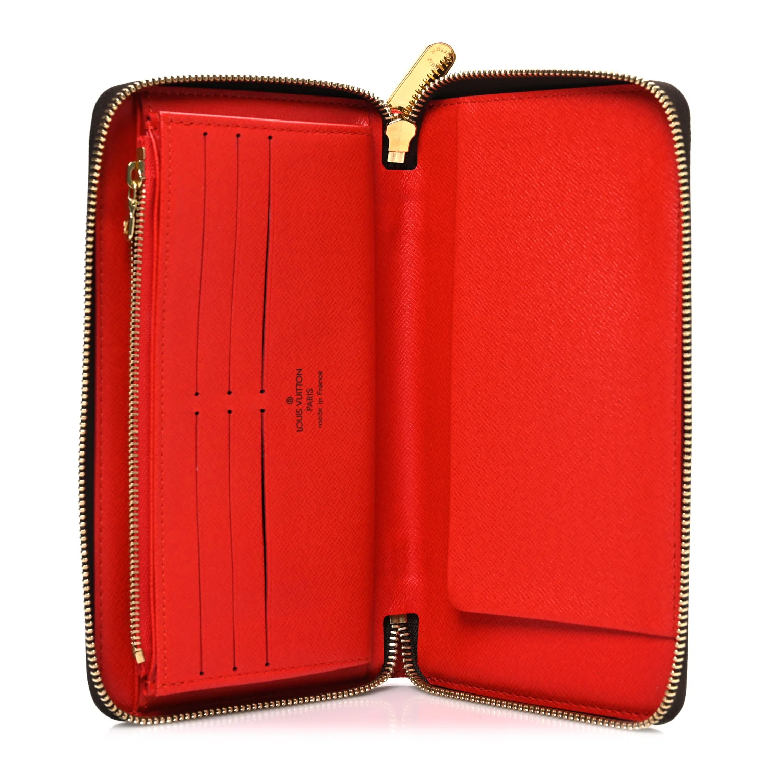 Monogram China Run Patch Zippy Organizer Wallet Red - Image 5