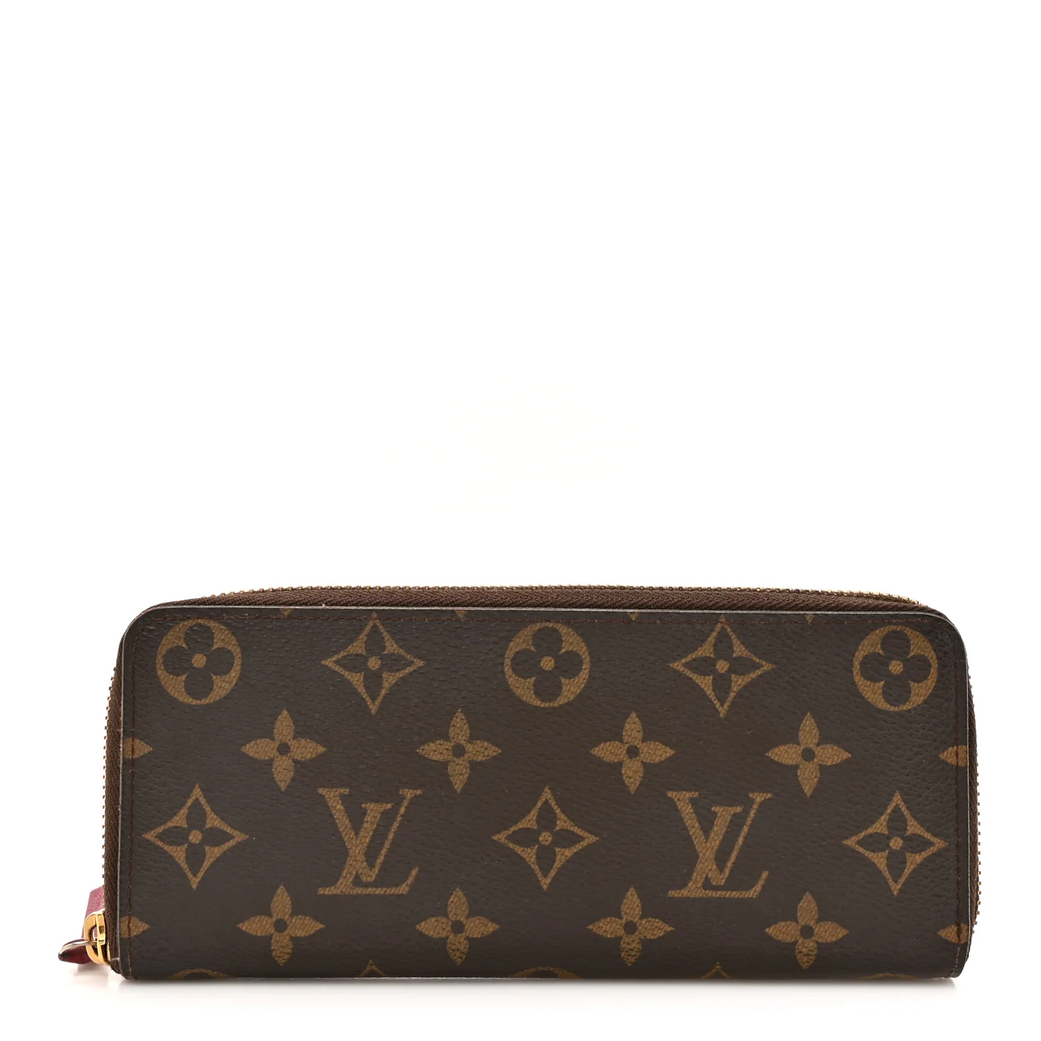 Monogram Clemence Wallet Fuchsia