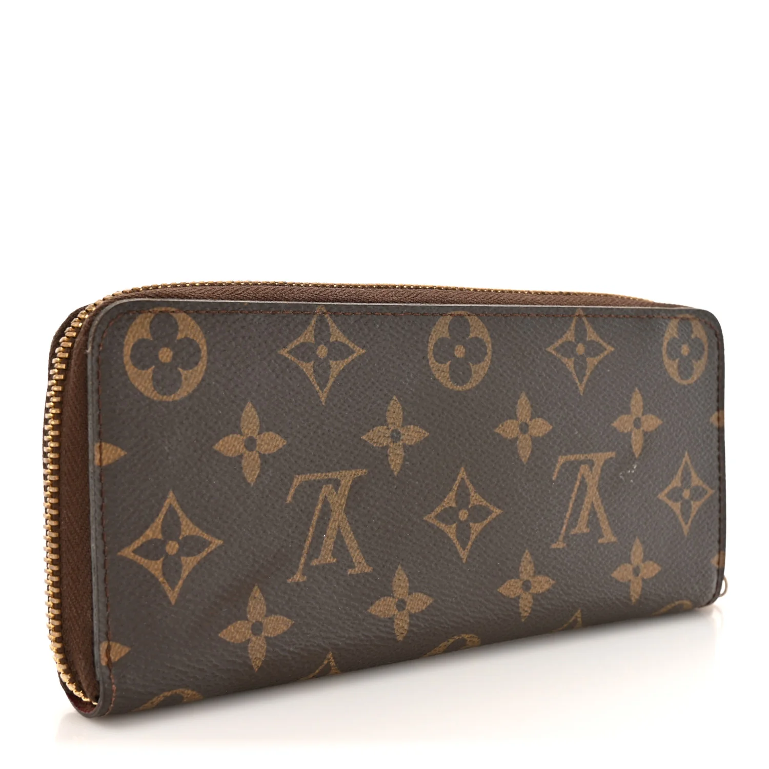 Monogram Clemence Wallet Fuchsia - Image 3