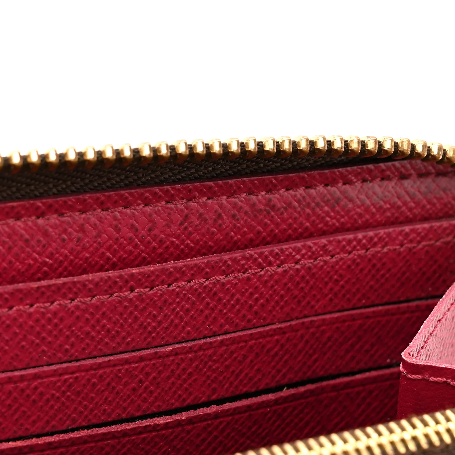 Monogram Clemence Wallet Fuchsia - Image 8