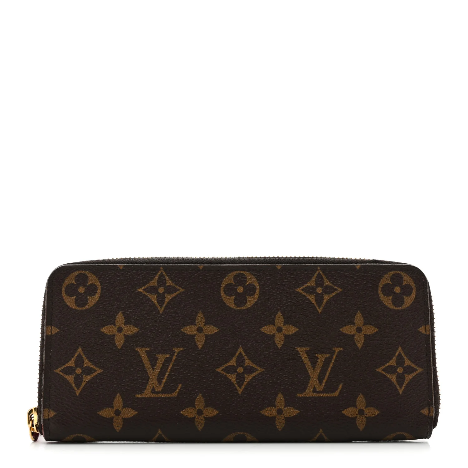 Monogram Clemence Wallet Fuchsia