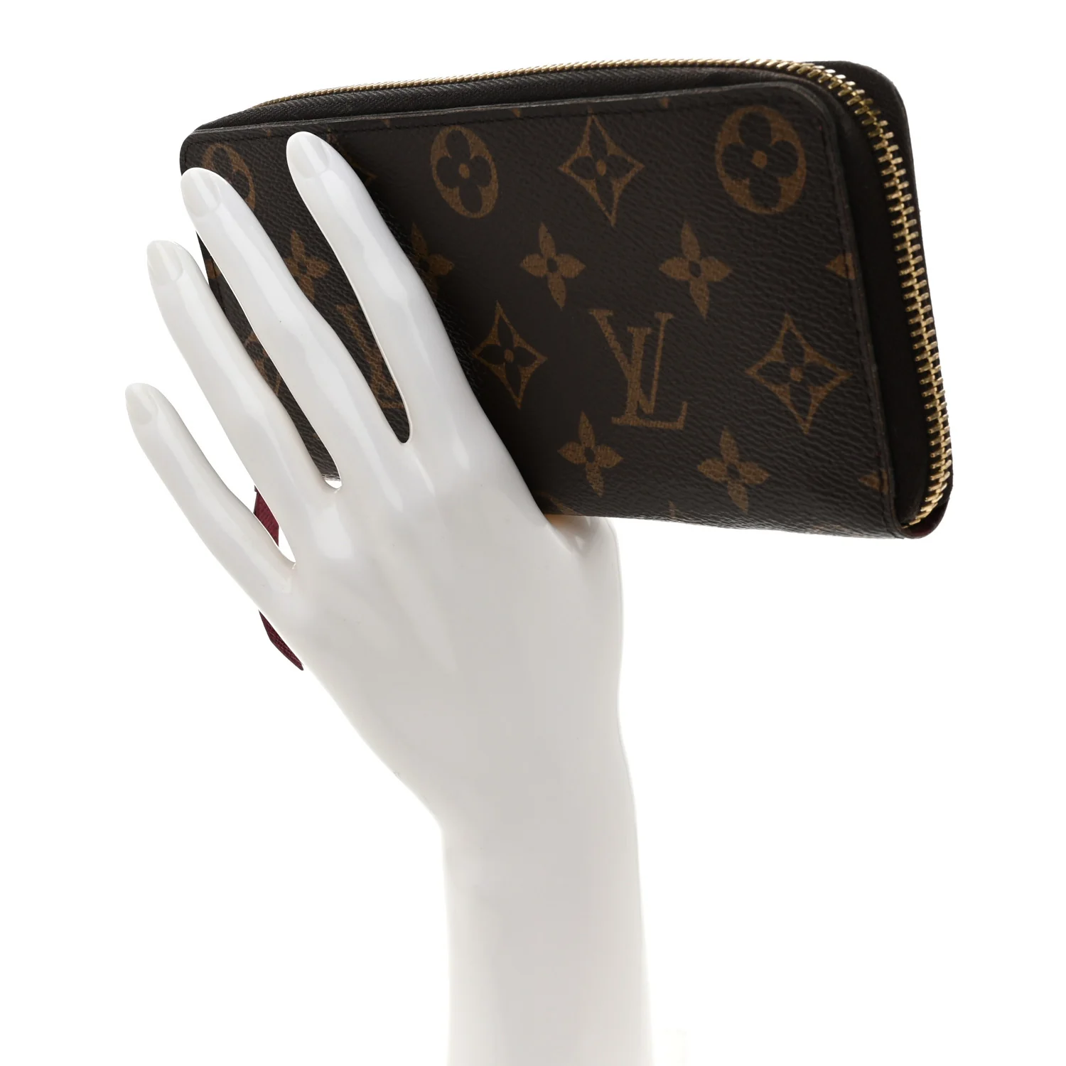 Monogram Clemence Wallet Fuchsia - Image 2