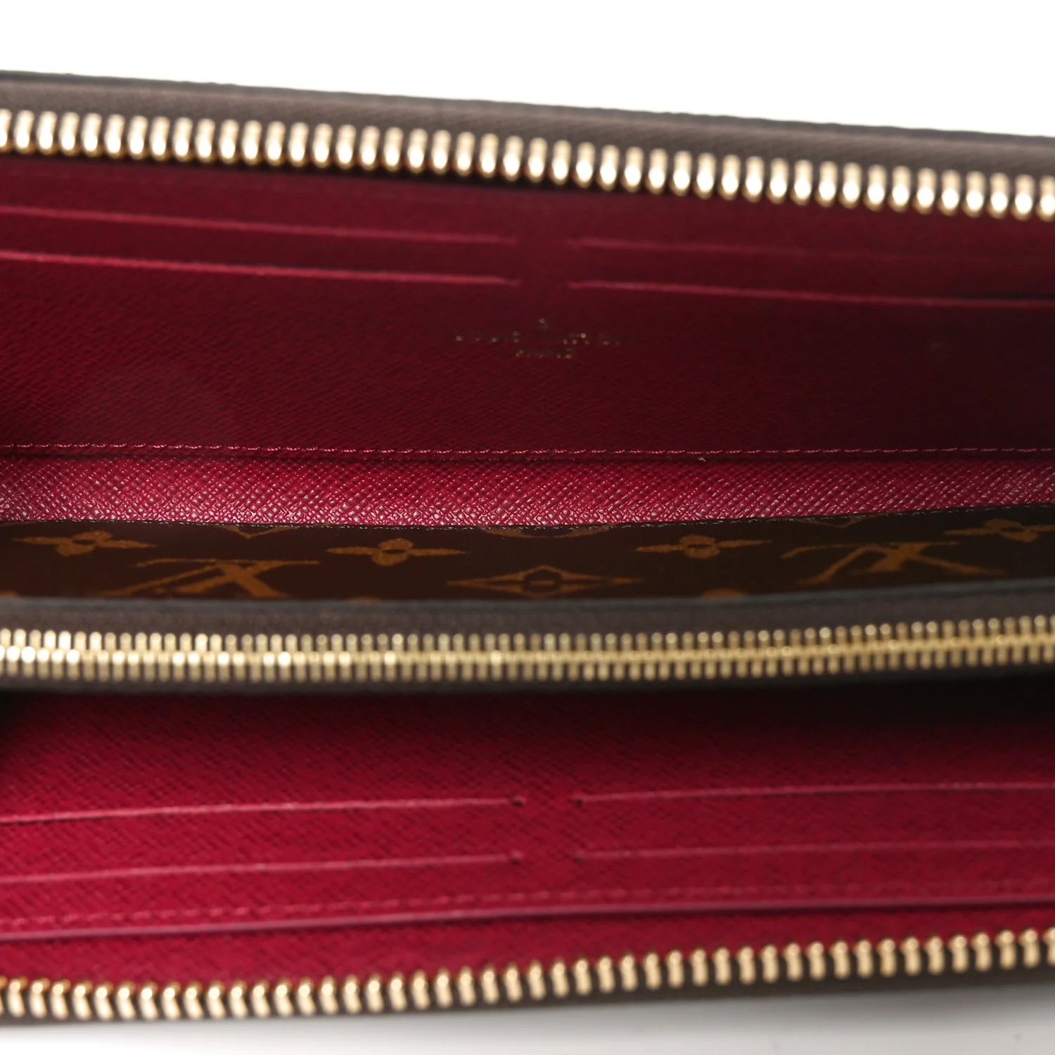 Monogram Clemence Wallet Fuchsia - Image 5