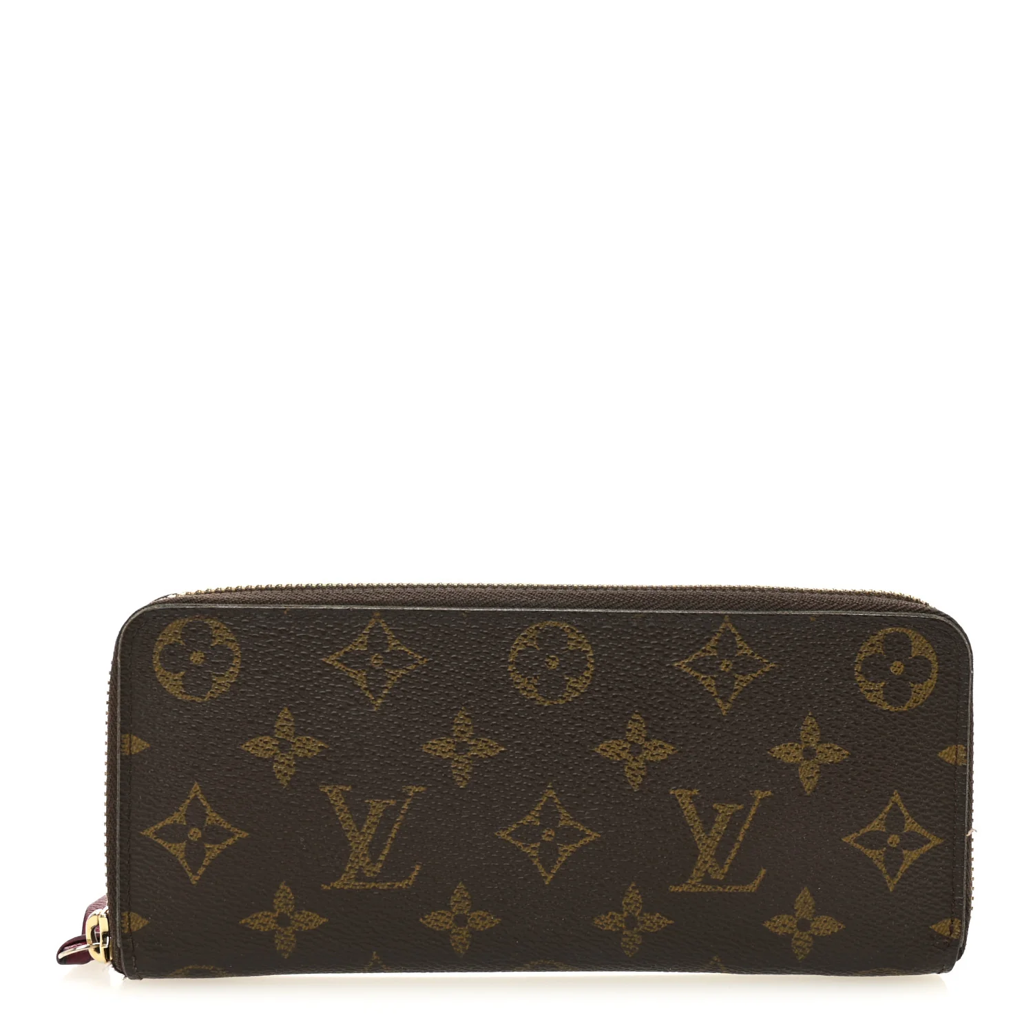 Monogram Clemence Wallet Fuchsia