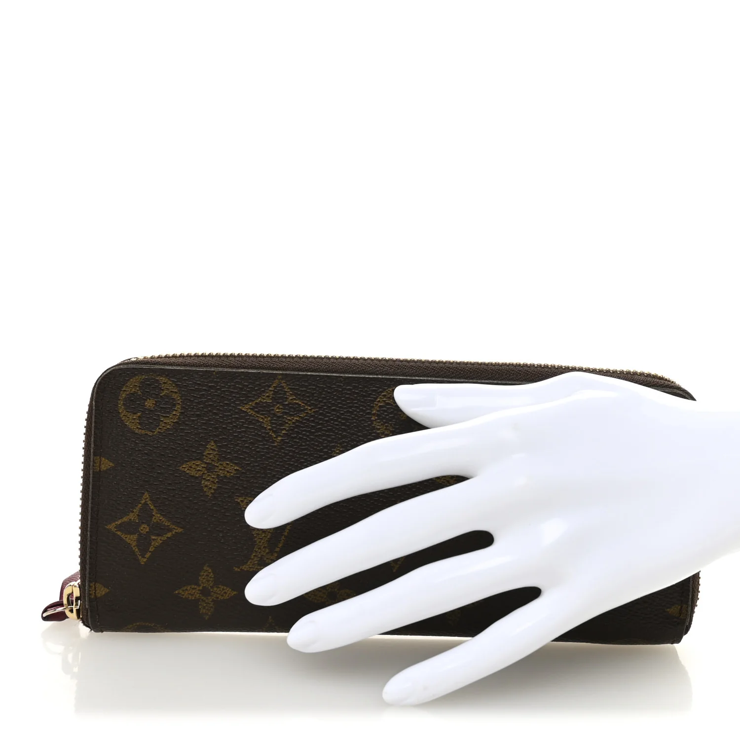 Monogram Clemence Wallet Fuchsia - Image 2