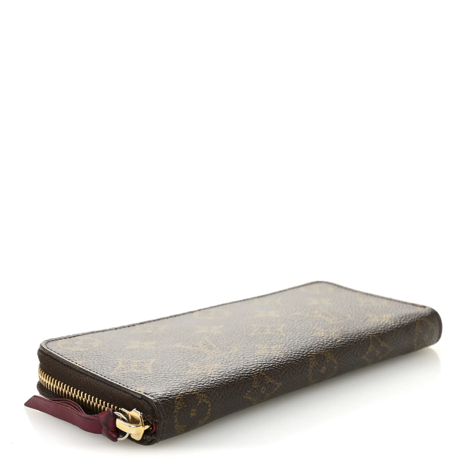 Monogram Clemence Wallet Fuchsia - Image 4