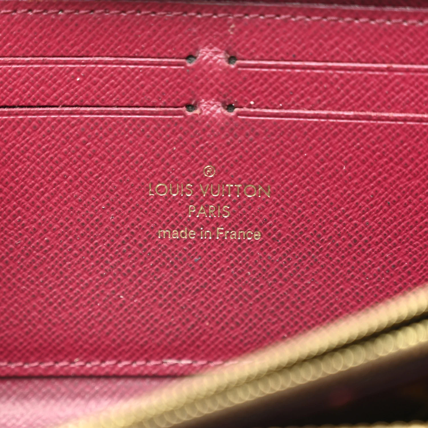 Monogram Clemence Wallet Fuchsia - Image 6