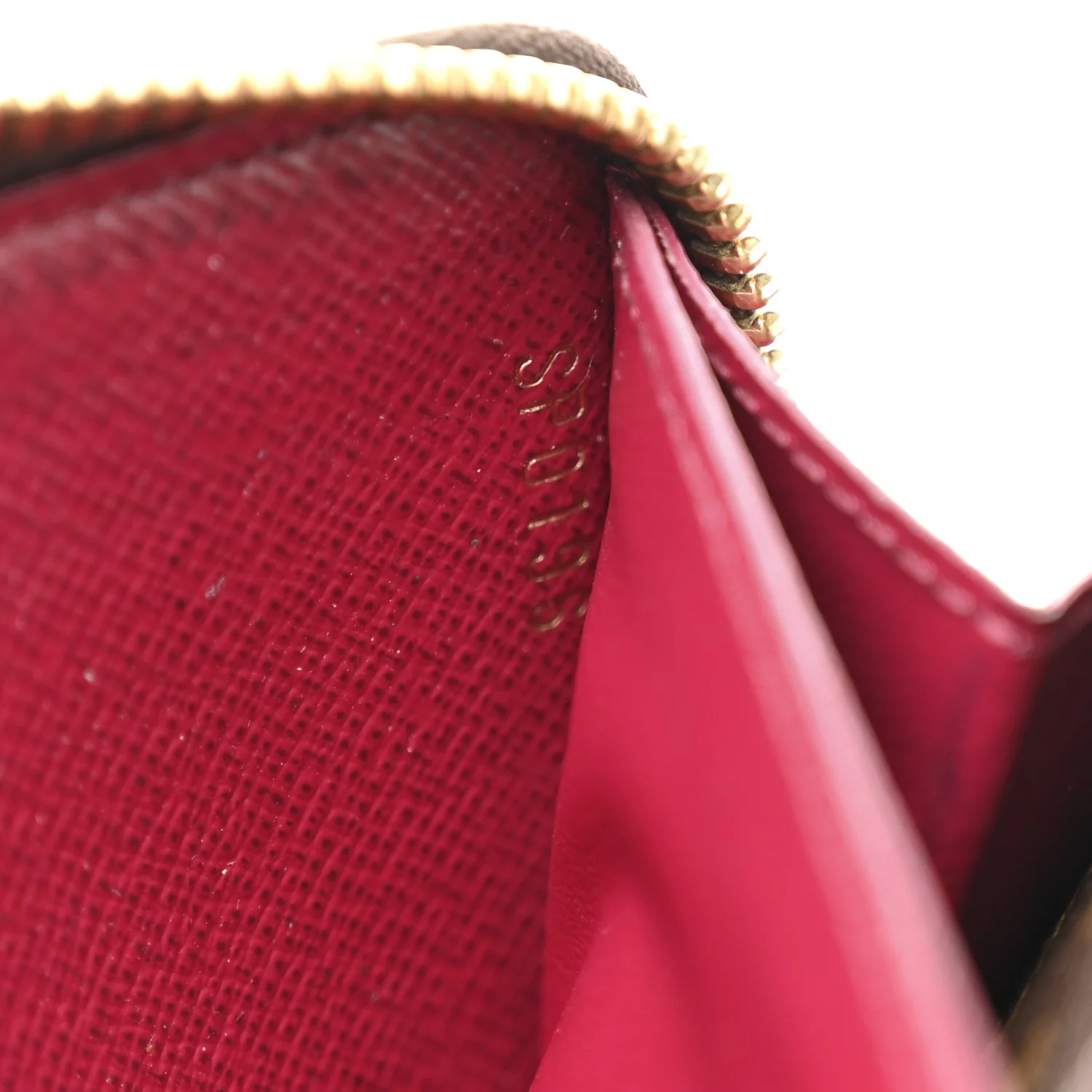 Monogram Clemence Wallet Fuchsia - Image 7