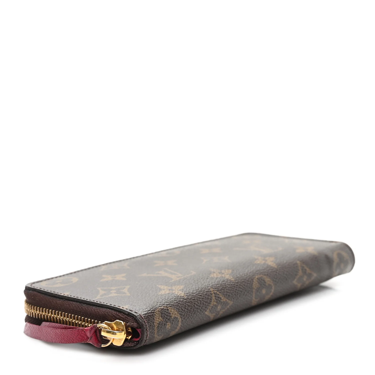 Monogram Clemence Wallet Fuchsia - Image 4
