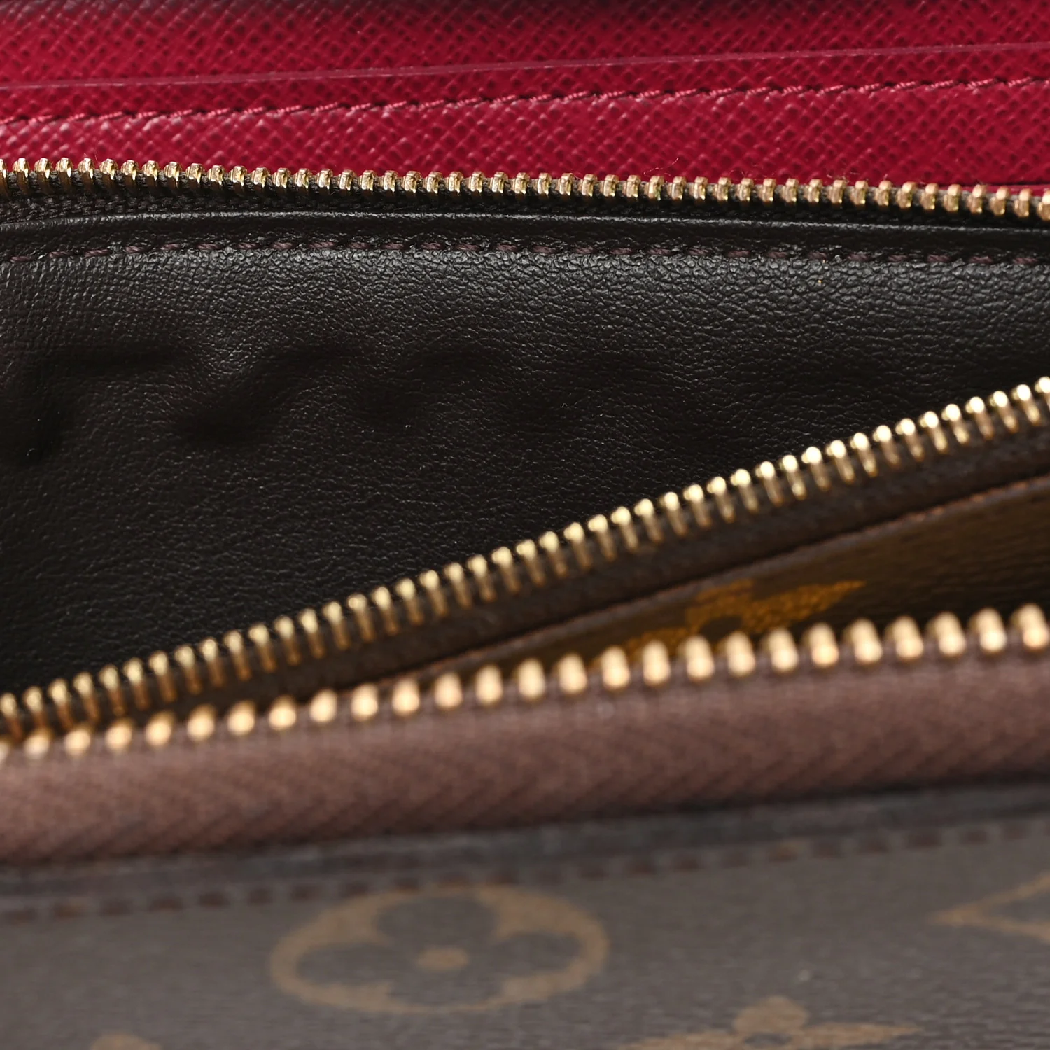 Monogram Clemence Wallet Fuchsia - Image 7