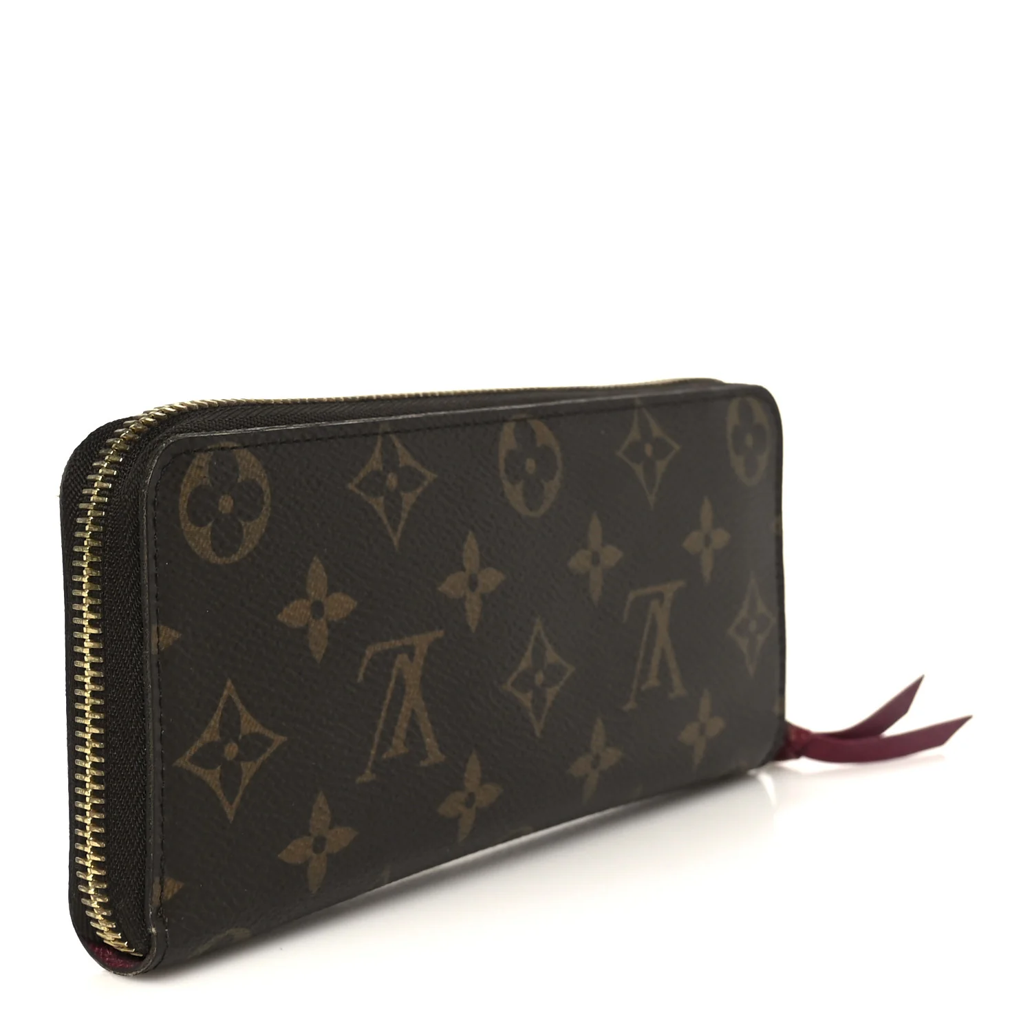 Monogram Clemence Wallet Fuchsia - Image 3