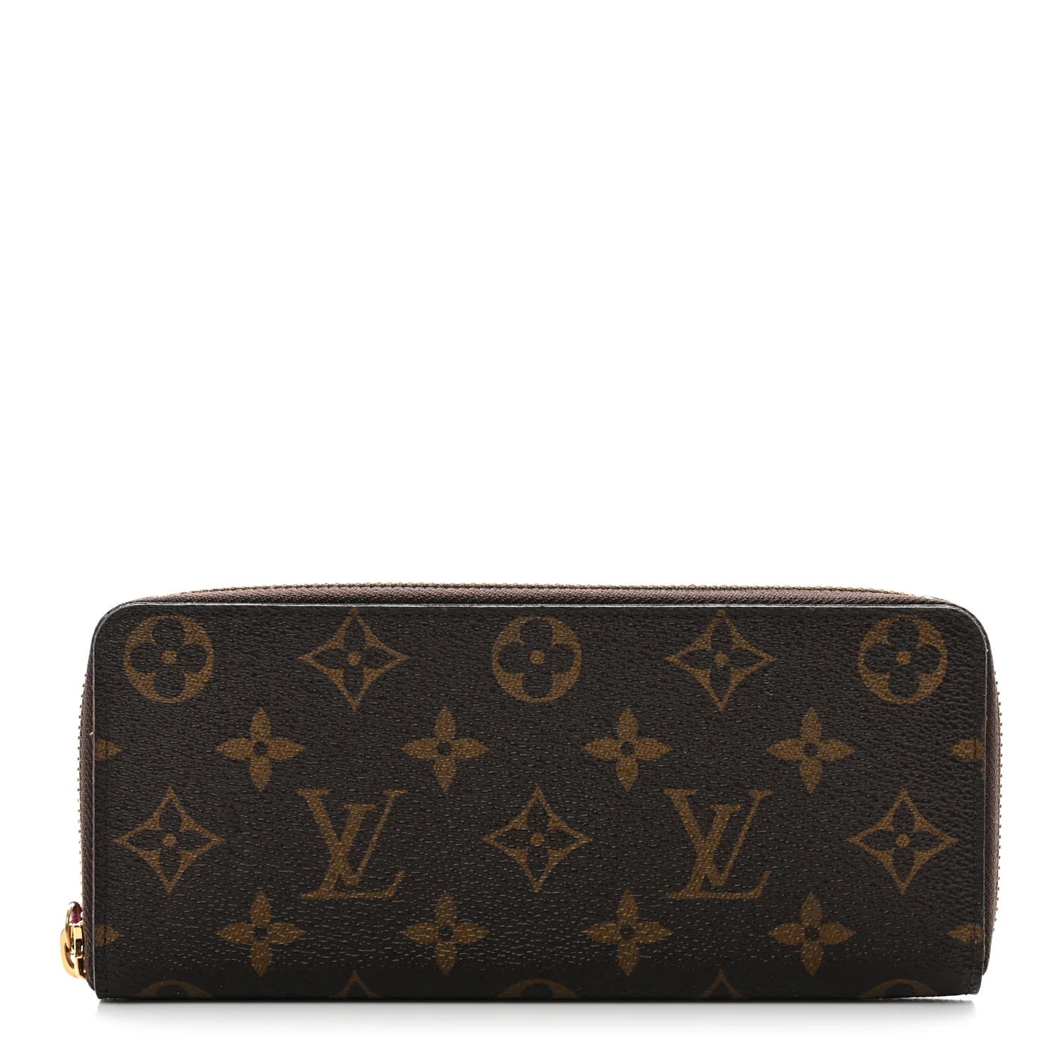 Monogram Clemence Wallet Fuchsia
