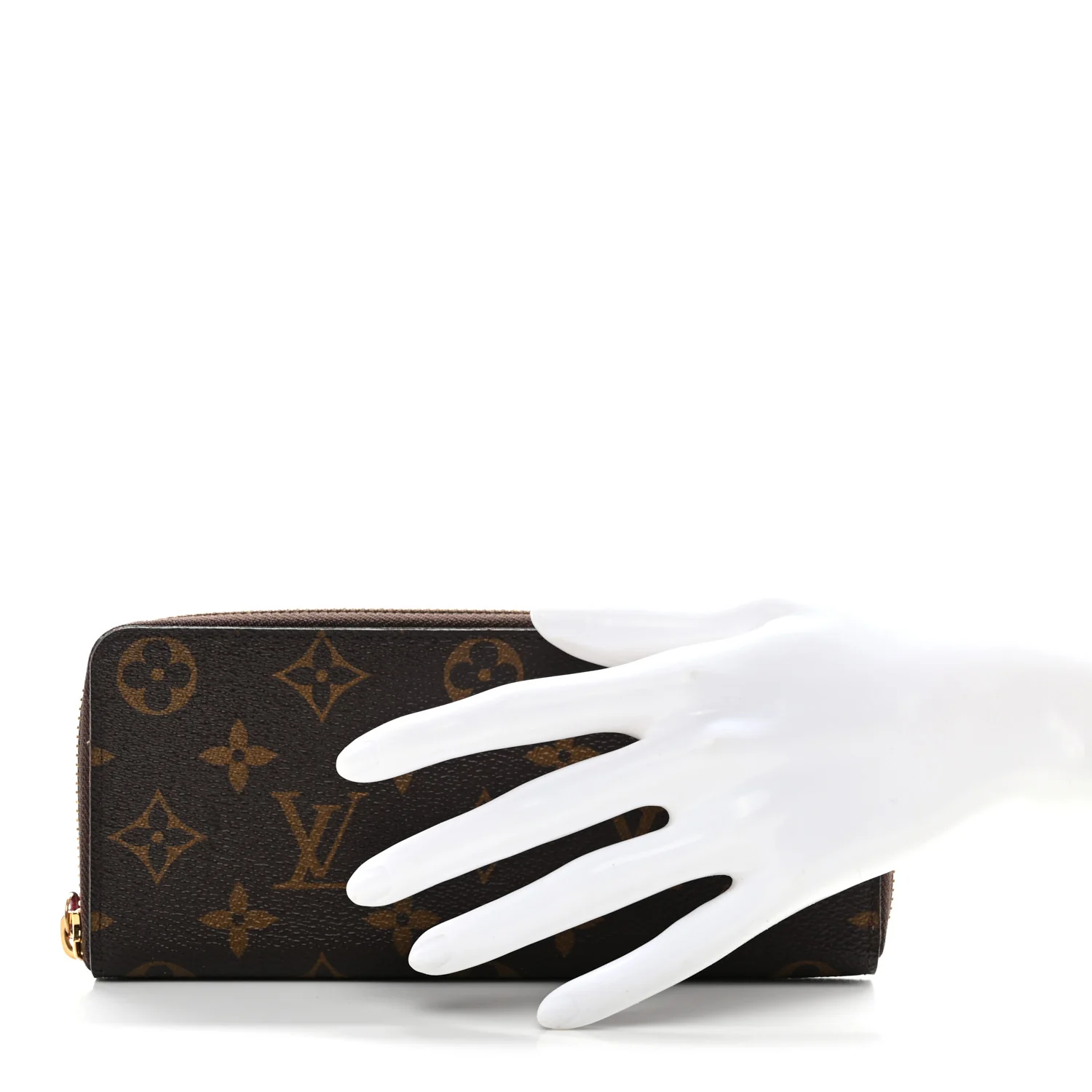 Monogram Clemence Wallet Fuchsia - Image 2