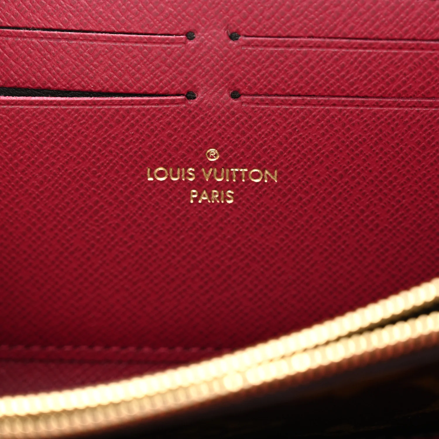Monogram Clemence Wallet Fuchsia - Image 6