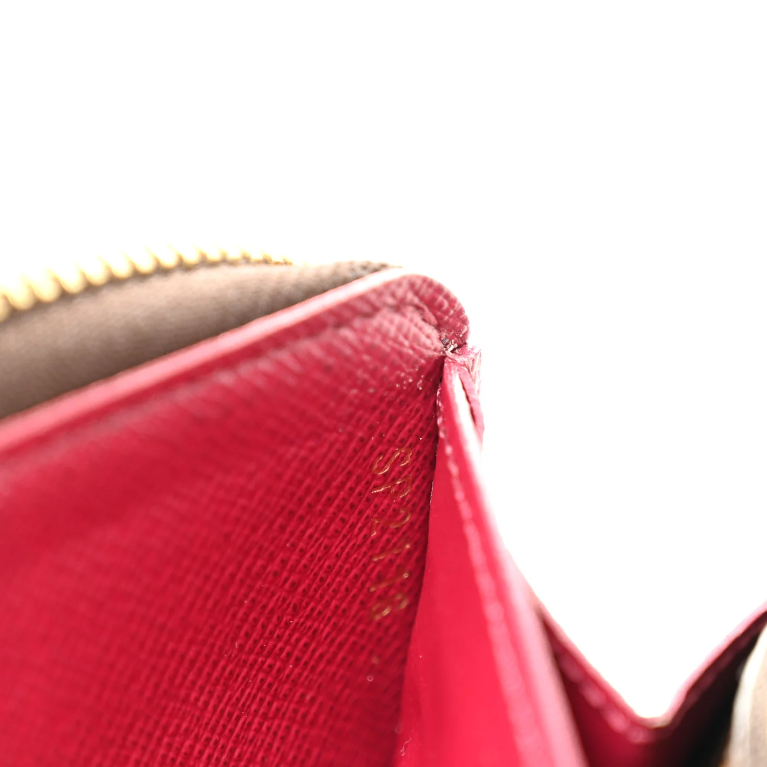 Monogram Clemence Wallet Fuchsia - Image 7