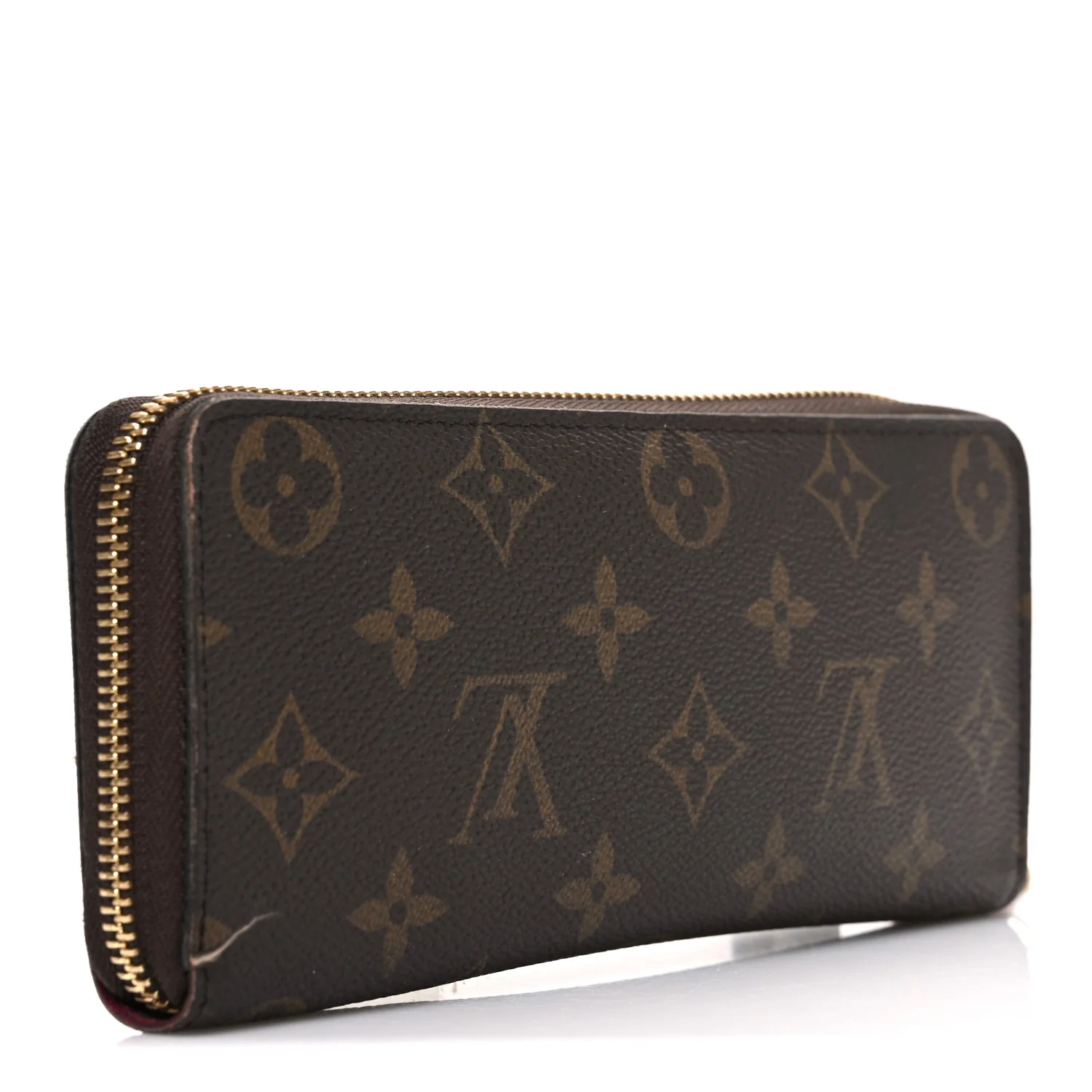 Monogram Clemence Wallet Fuchsia - Image 3