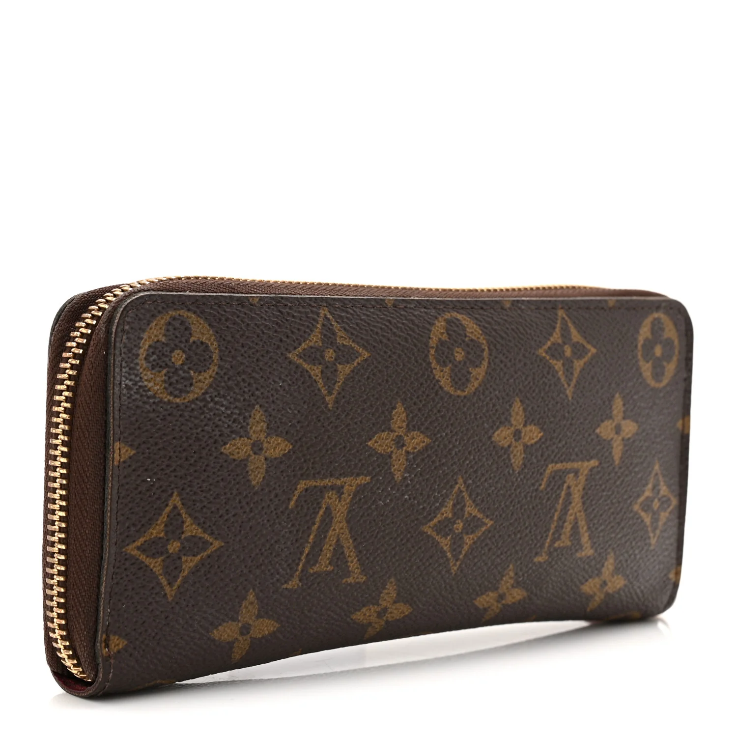 Monogram Clemence Wallet Fuchsia - Image 3