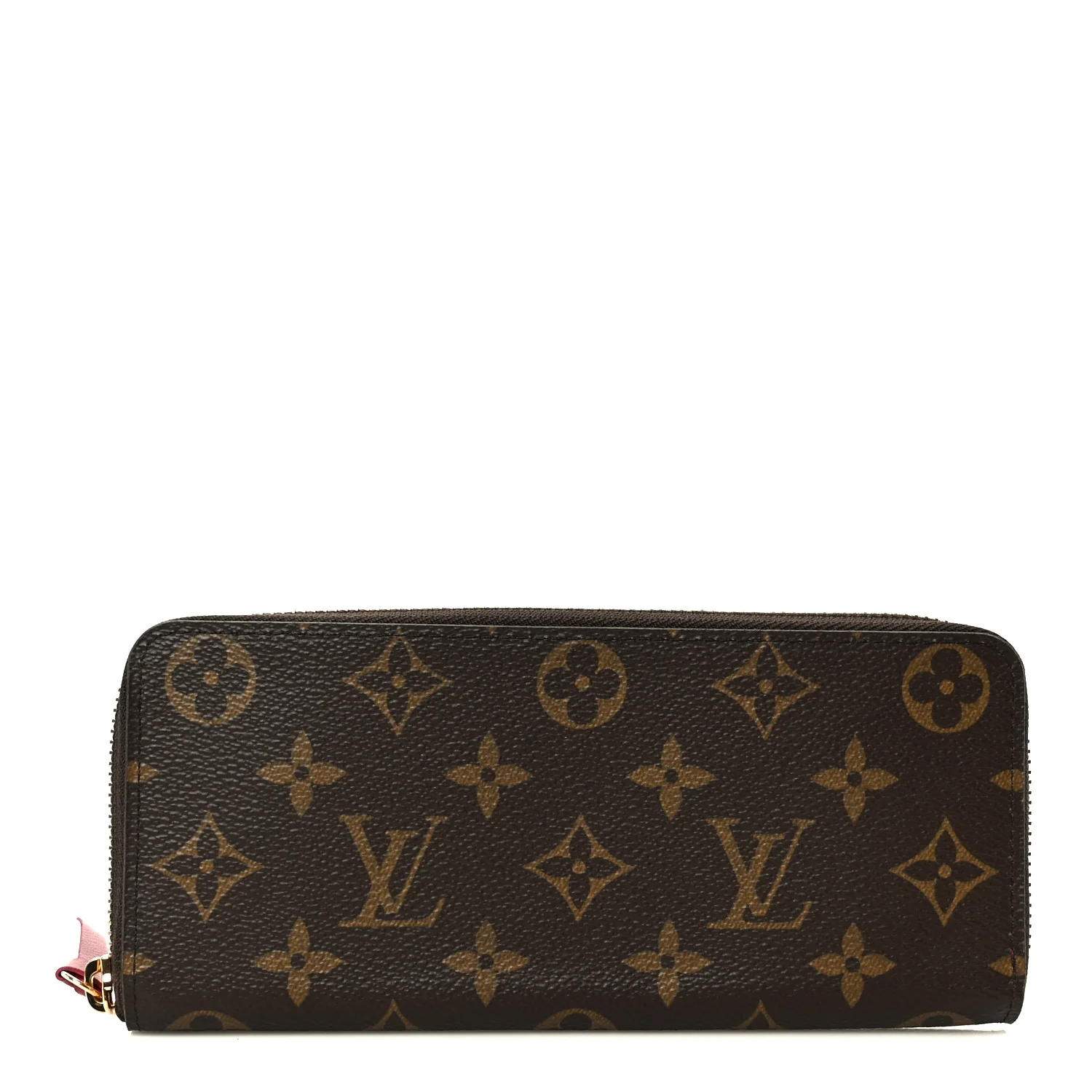 Monogram Clemence Wallet Fuchsia