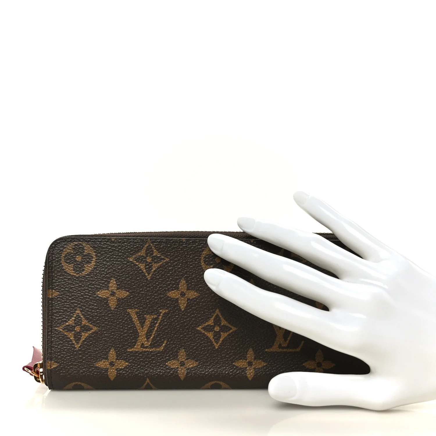 Monogram Clemence Wallet Fuchsia - Image 2