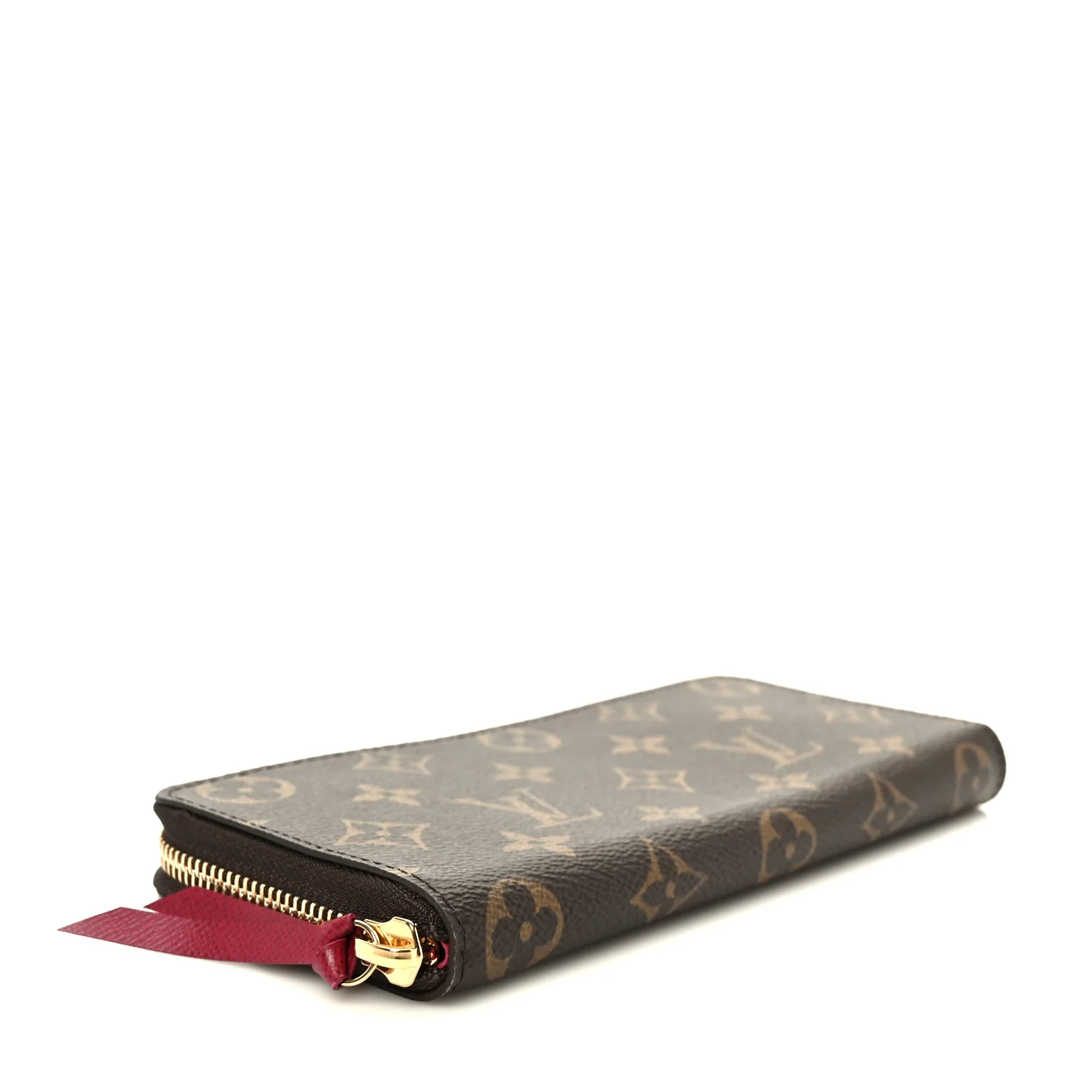 Monogram Clemence Wallet Fuchsia - Image 4