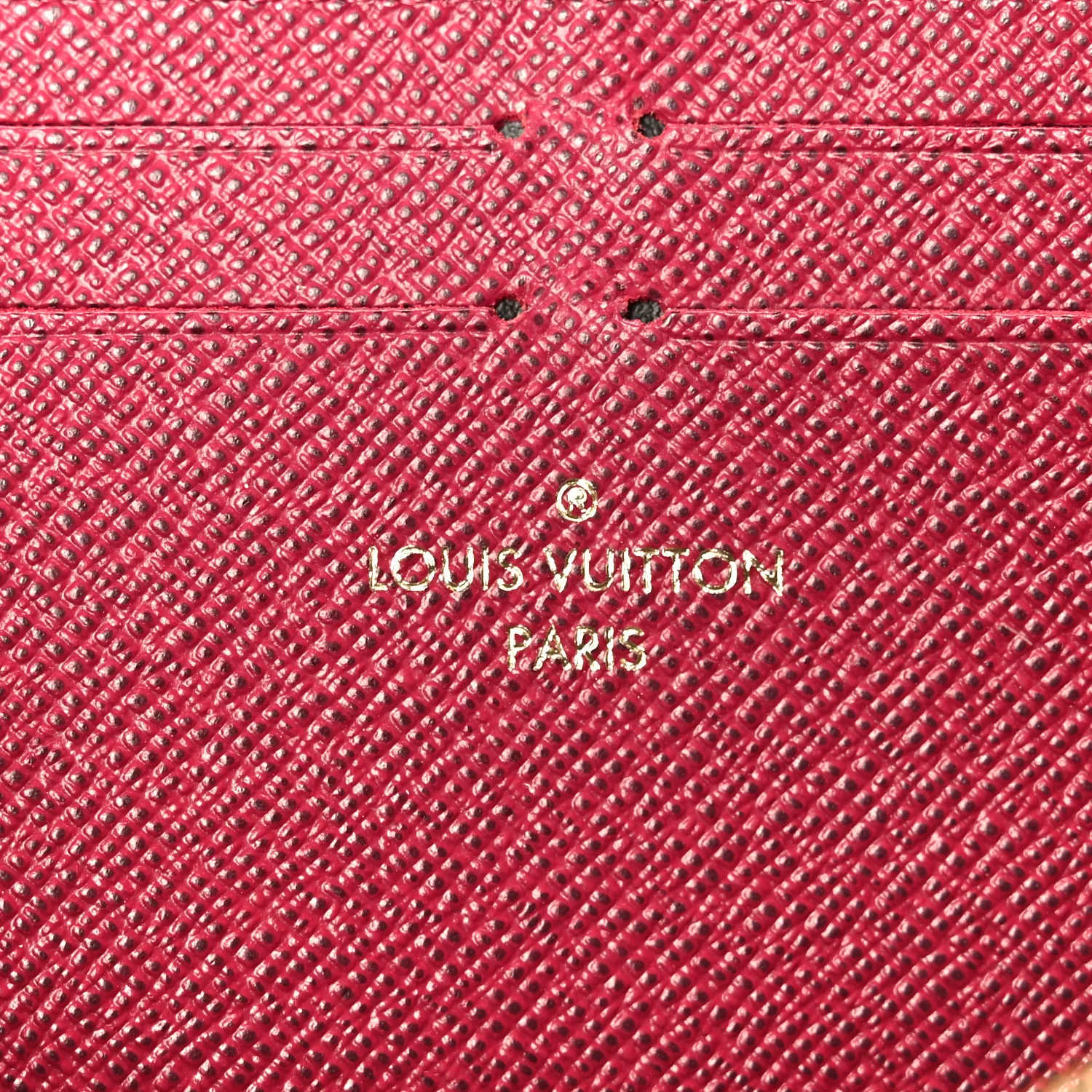 Monogram Clemence Wallet Fuchsia - Image 6