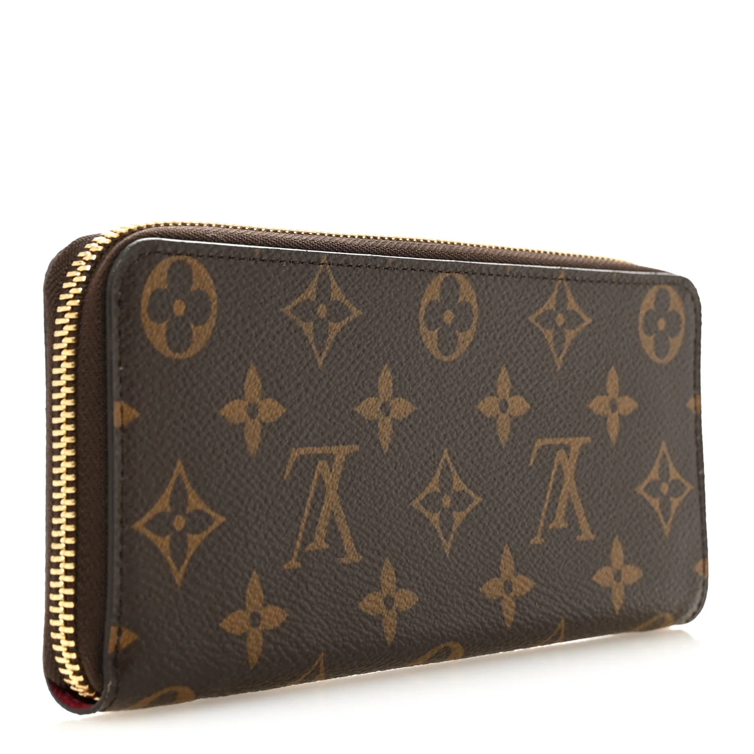 Monogram Clemence Wallet Fuchsia - Image 3