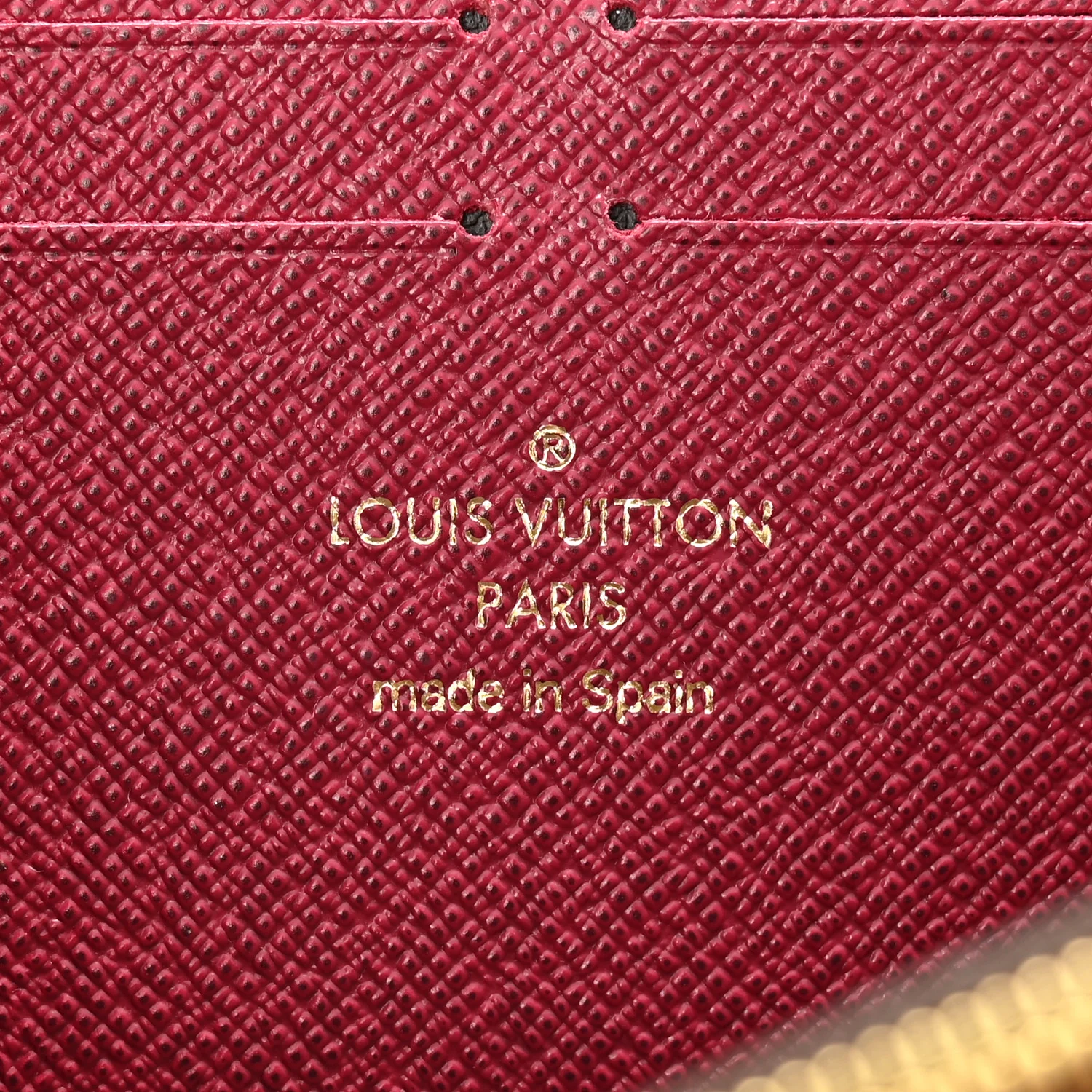 Monogram Clemence Wallet Fuchsia - Image 6