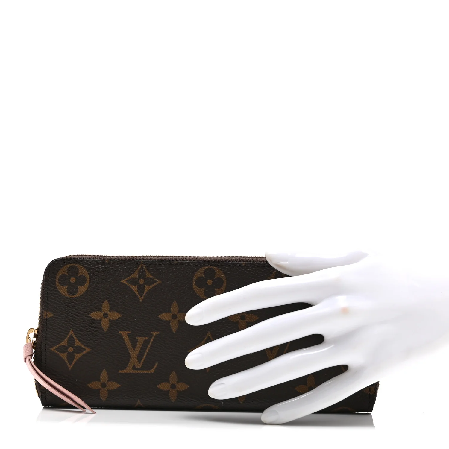 Monogram Clemence Wallet Rose Ballerine - Image 2