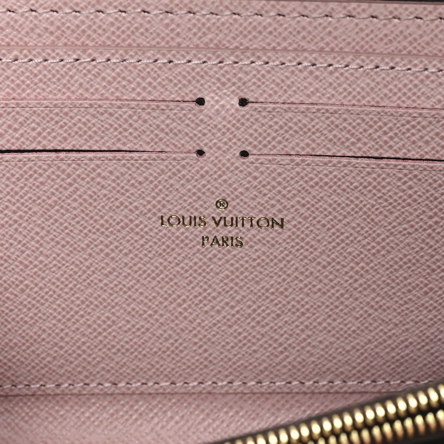 Monogram Clemence Wallet Rose Ballerine - Image 6