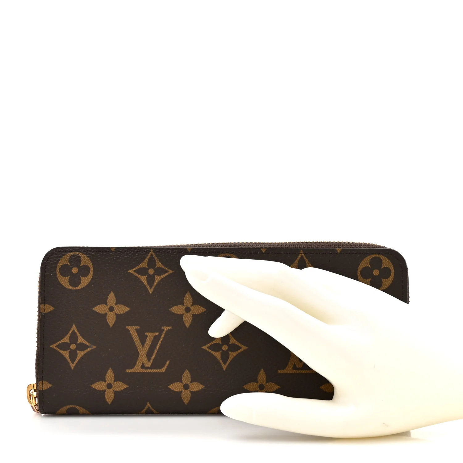 Monogram Clemence Wallet Rose Ballerine - Image 2