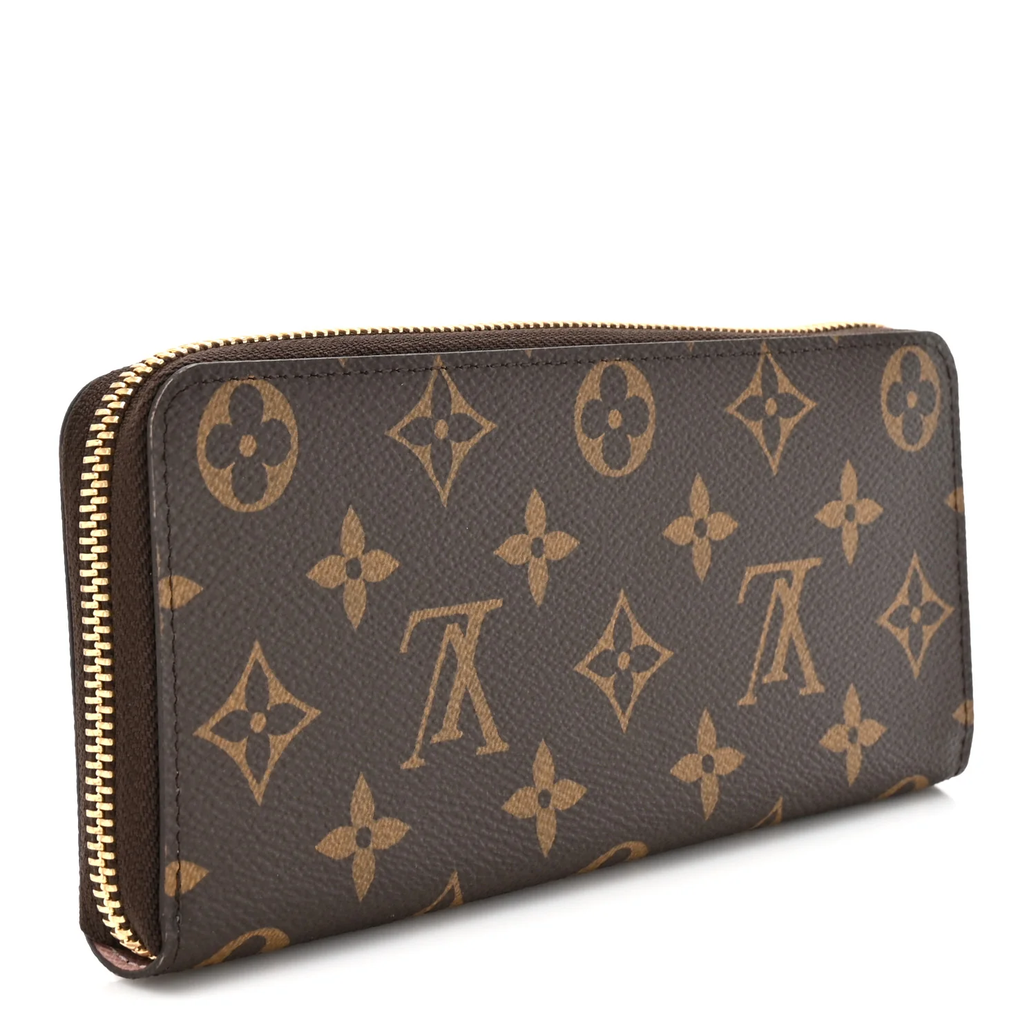 Monogram Clemence Wallet Rose Ballerine - Image 3