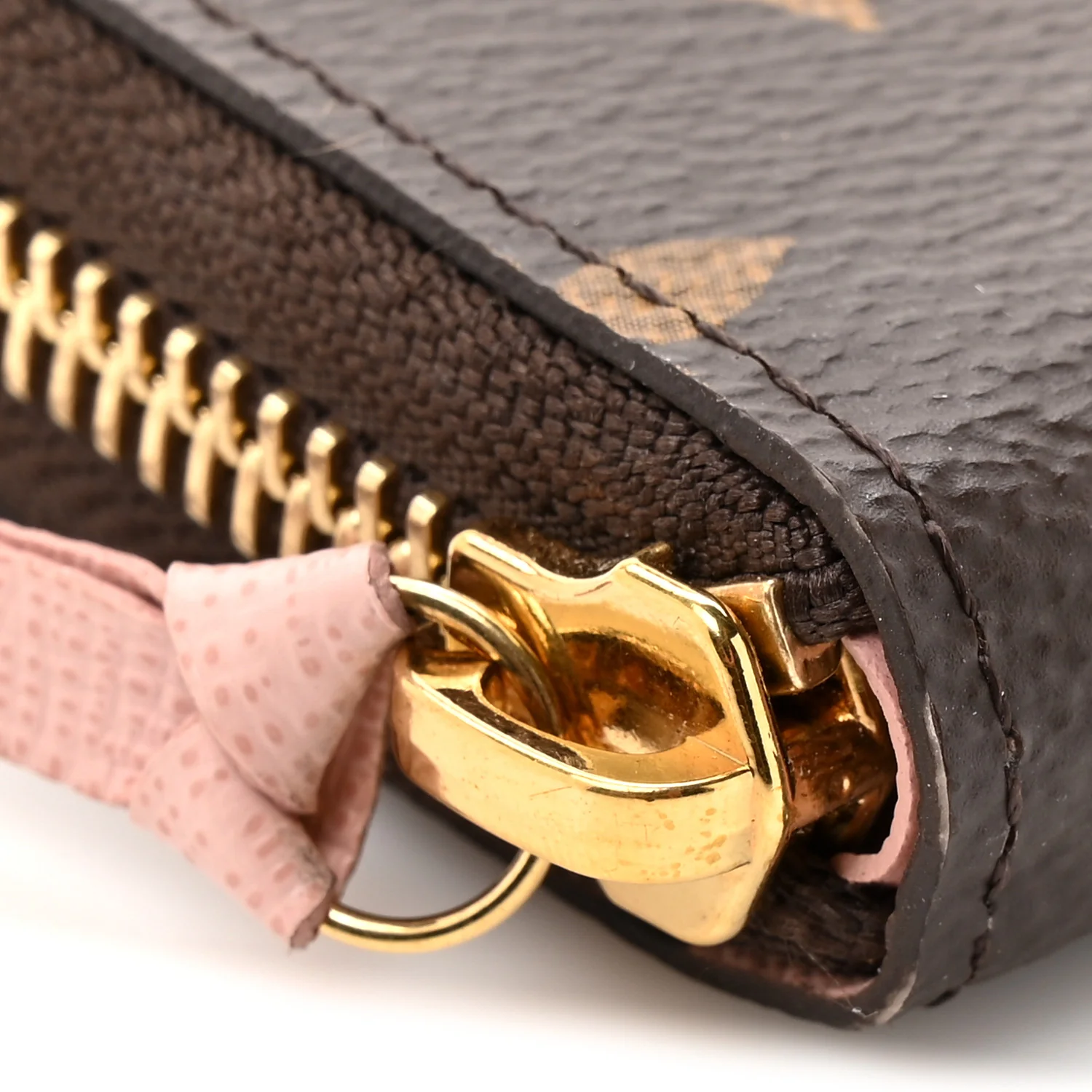 Monogram Clemence Wallet Rose Ballerine - Image 7